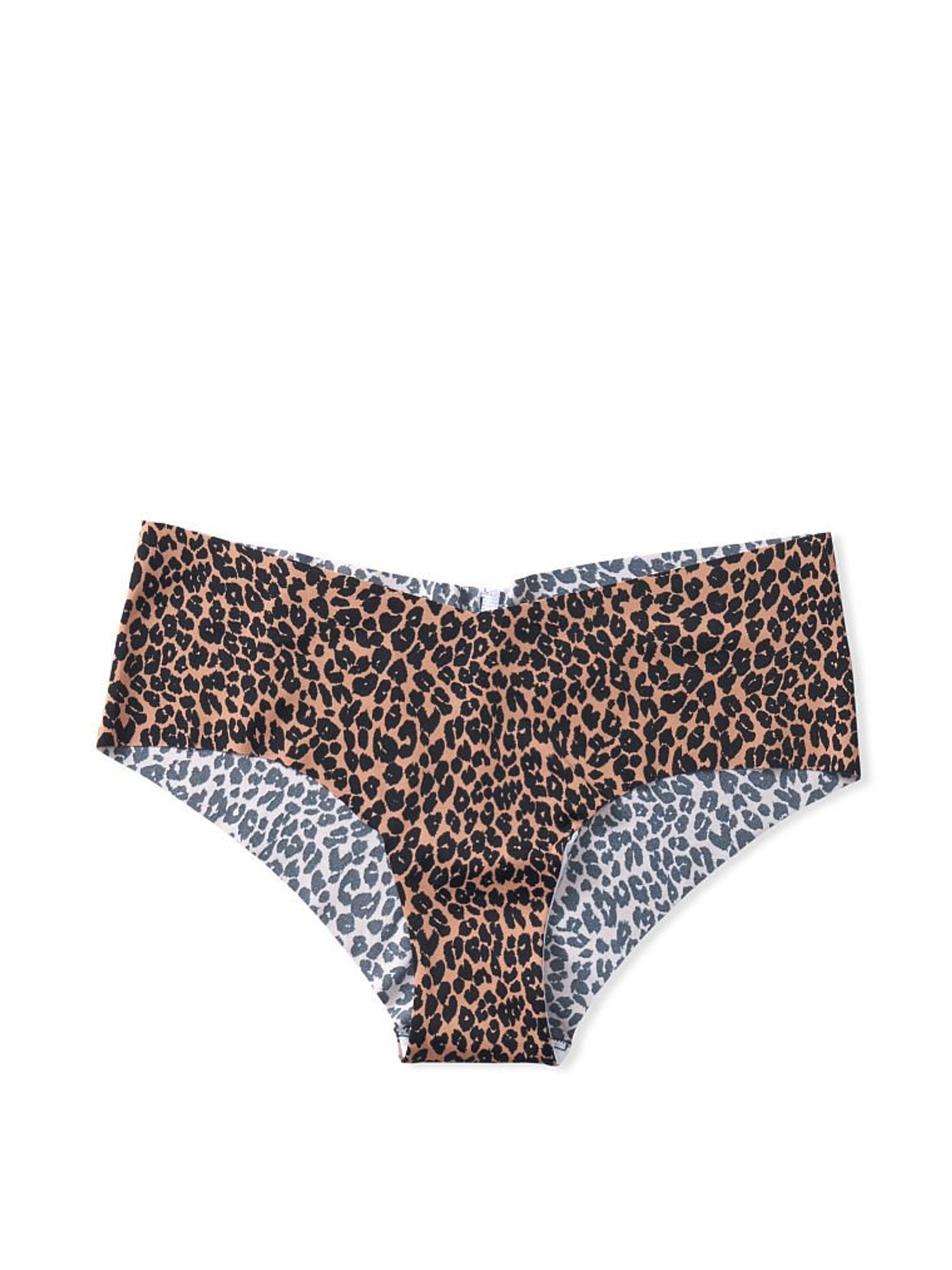 Sweet Praline Cheetah Brown Smooth No Show Cheeky Knickers - Image 4 of 4
