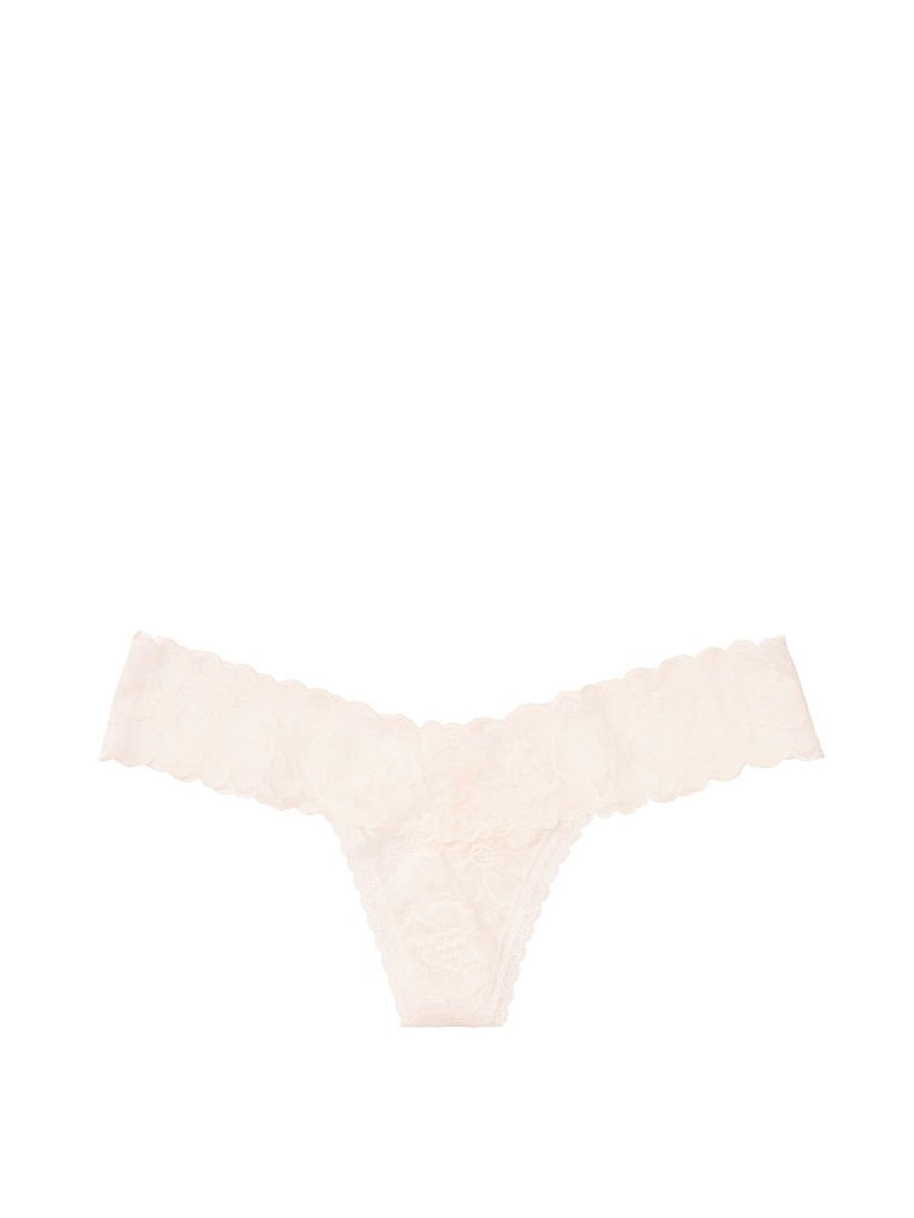 Coconut White Lace Thong Knickers - Image 3 of 3