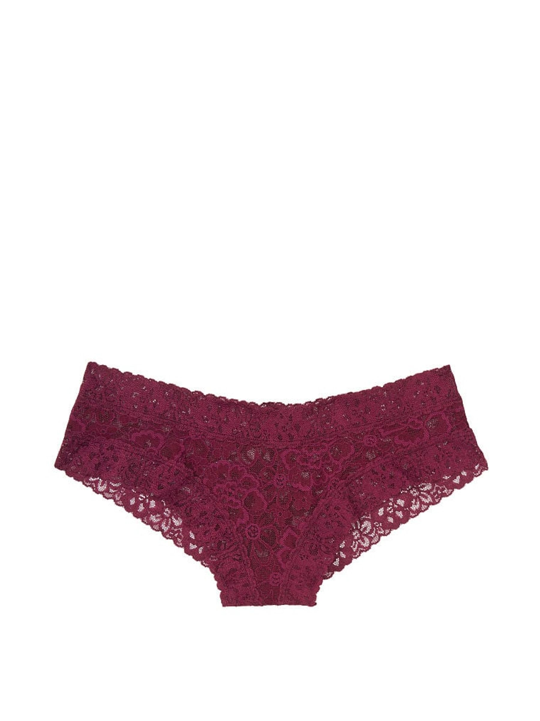 Burgundy Purple Cheeky Knickers - Image 3 of 3