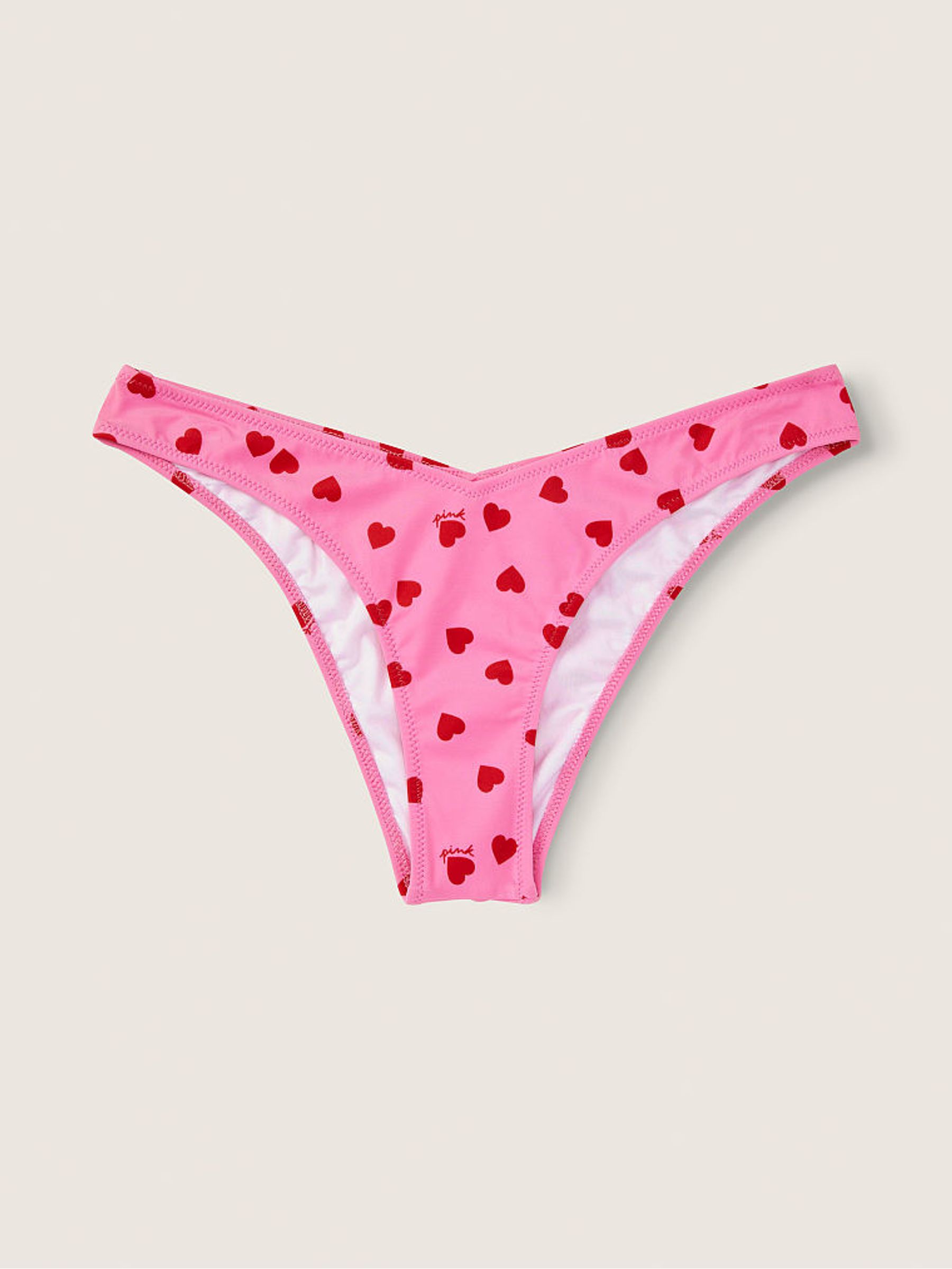 Dreamy Pink Heart V Front Itsy Swim Bottom - Image 4 of 4