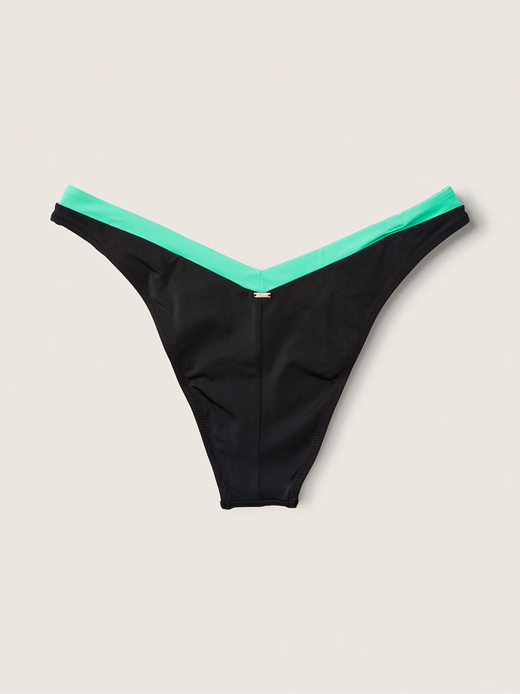 Cornflower Blue Colour Block Cheeky Bikini Bottom - Image 5 of 5