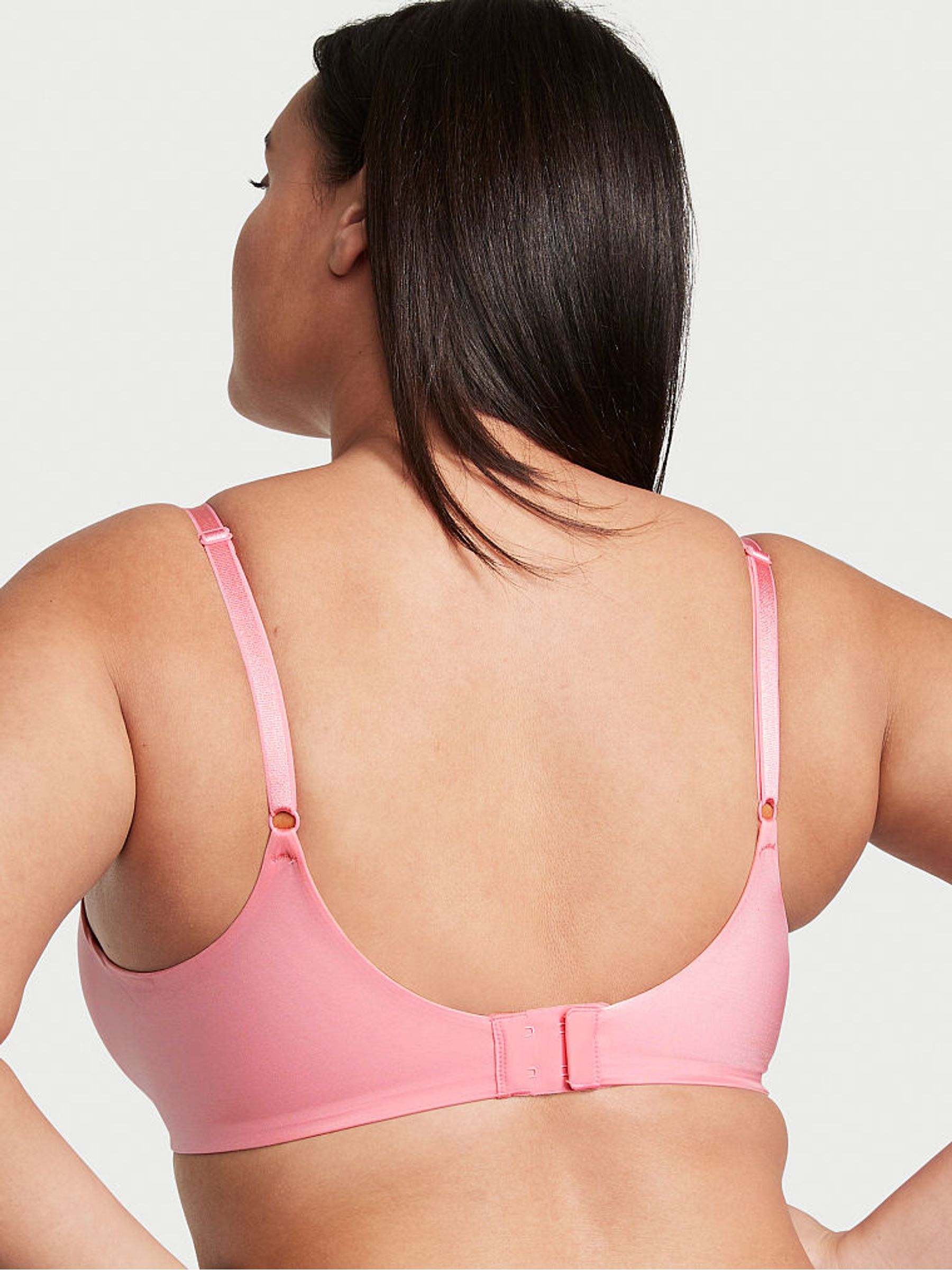 Pink Roses Smooth Push Up Bra - Image 2 of 4