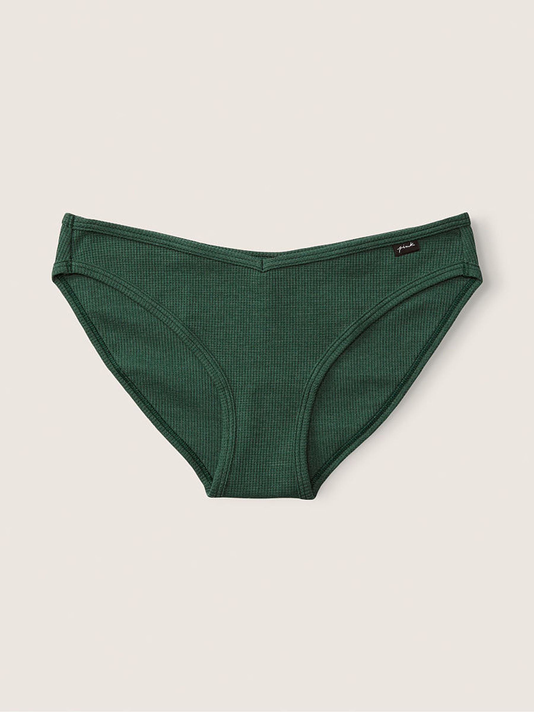 Green Cotton Bikini Knickers - Image 1 of 1
