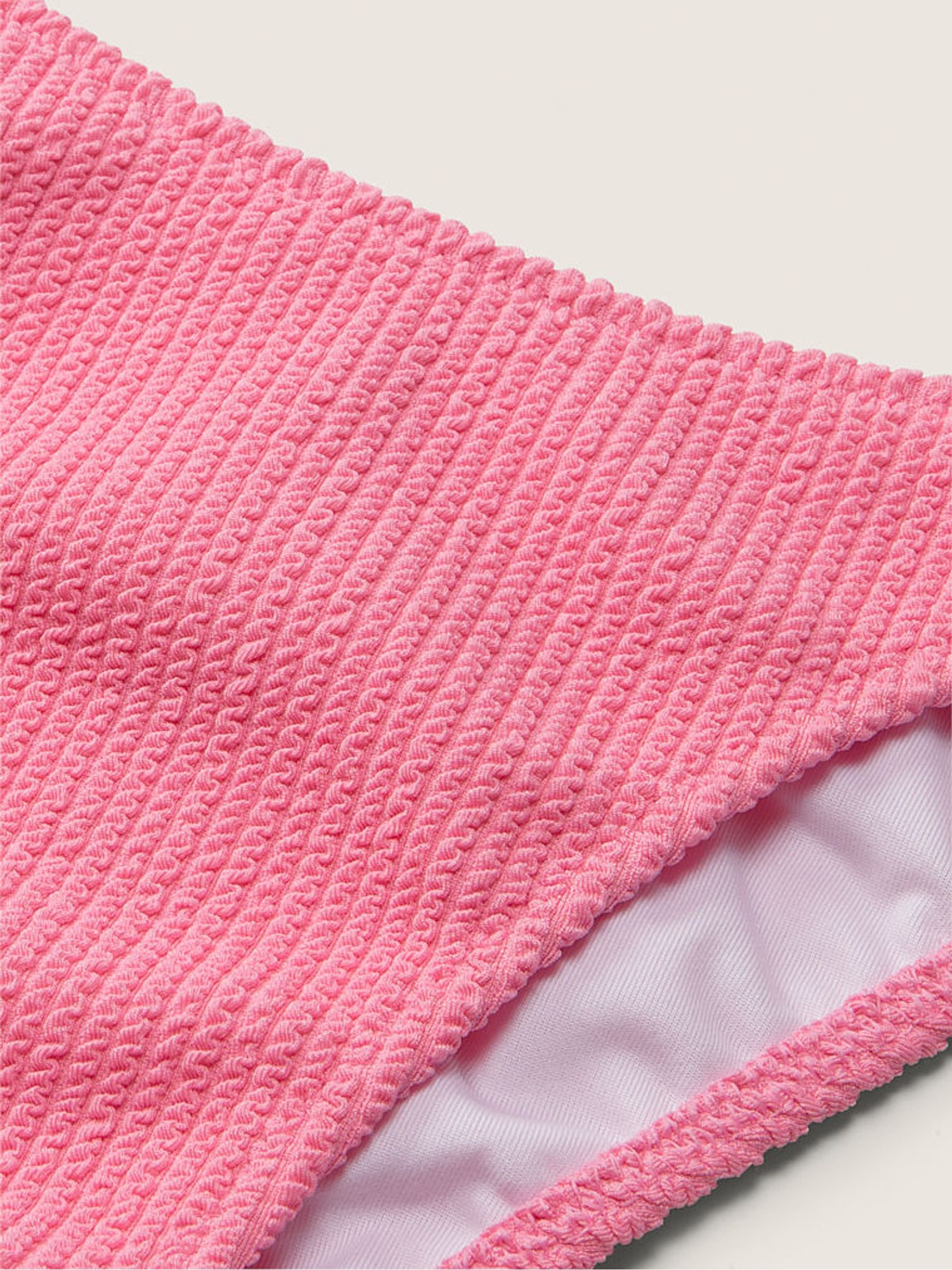 Dreamy Pink Brazilian Crinkle Bikini Bottom - Image 4 of 4