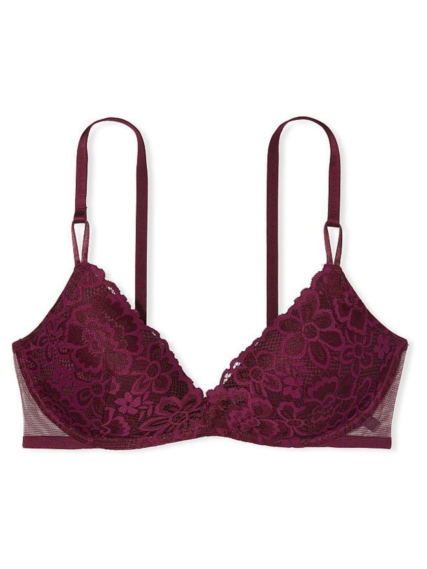 Kir Red Lace Non Wired Push Up Bra - Image 3 of 3