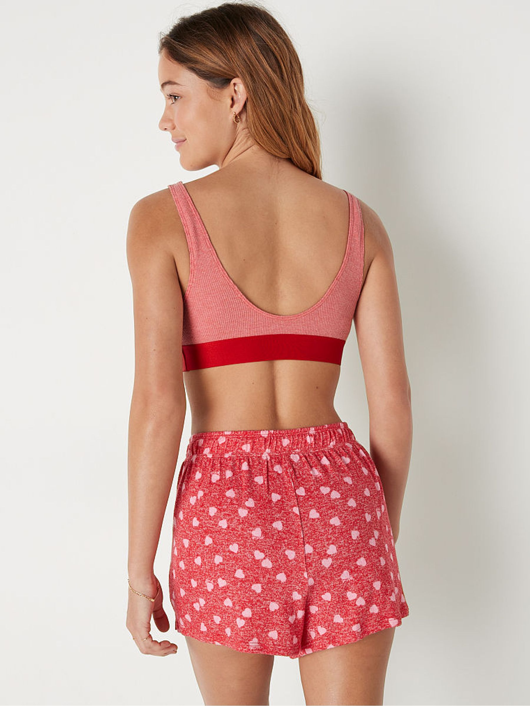Red Pepper Loungin' Cotton Scoop Bralette - Image 2 of 4