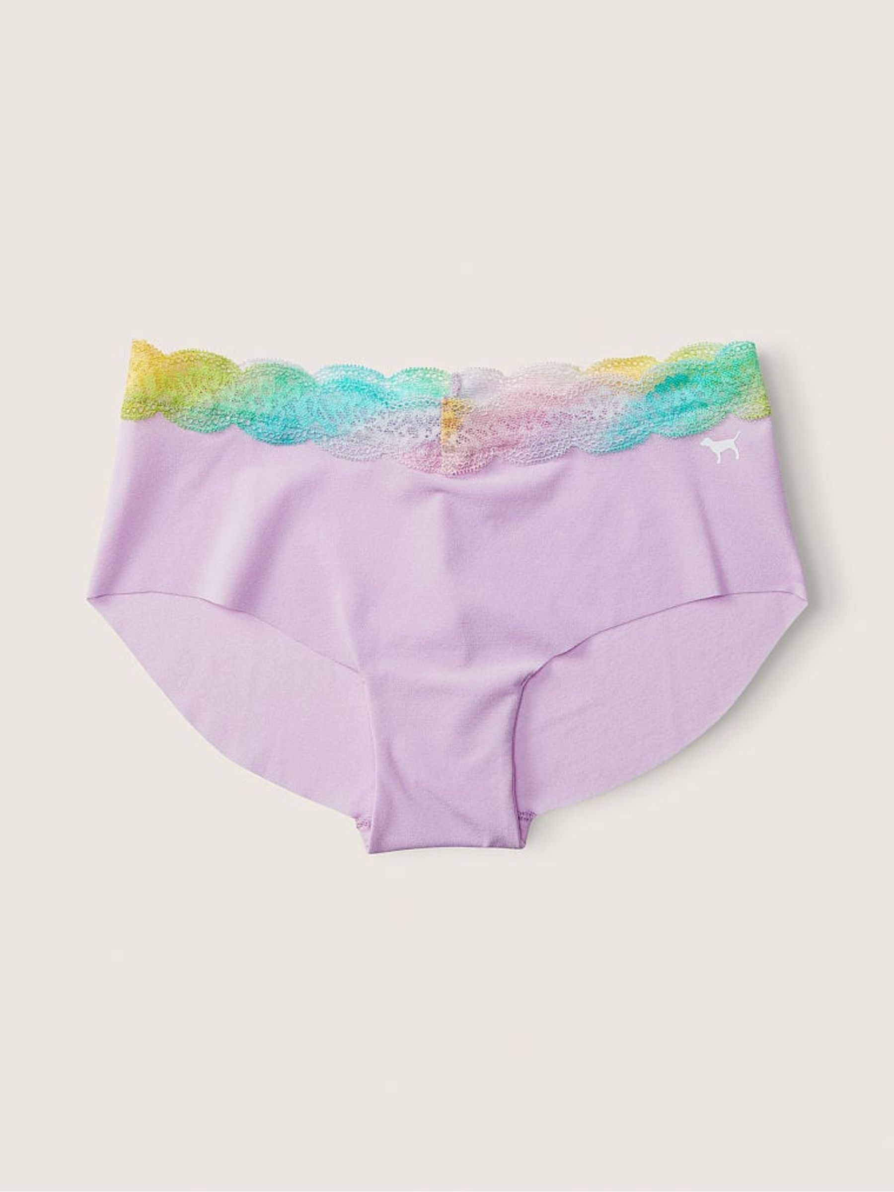 Misty Lilac with Gradient Lace Purple No Show Hipster Knickers - Image 4 of 4