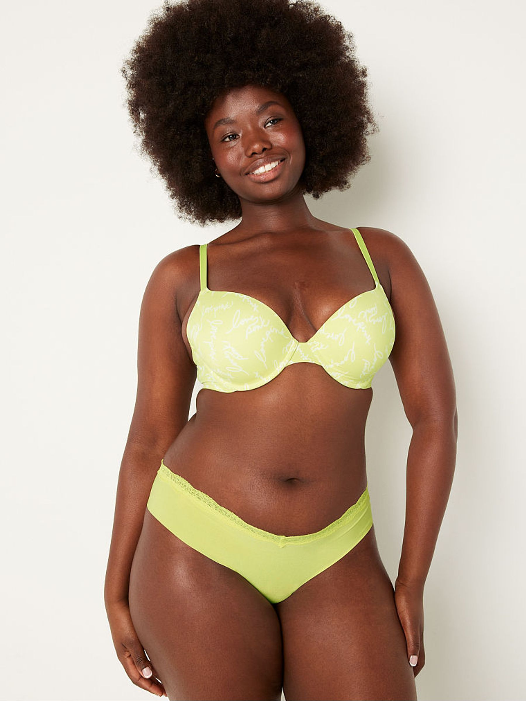 Spring Green No Show Cheeky Knickers - Image 1 of 1