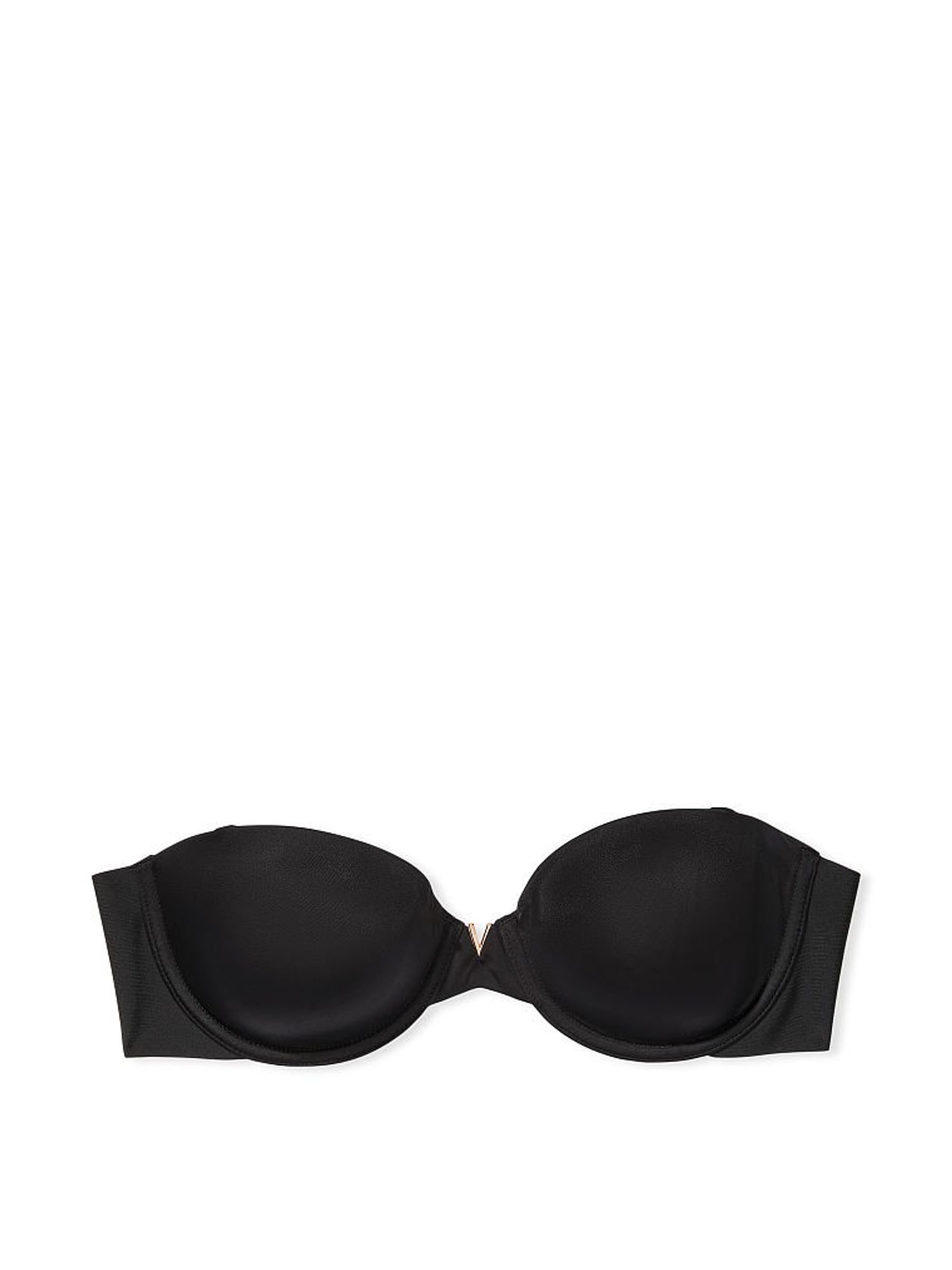 Black Smooth Lightly Lined Multiway Strapless Bra - Image 3 of 4