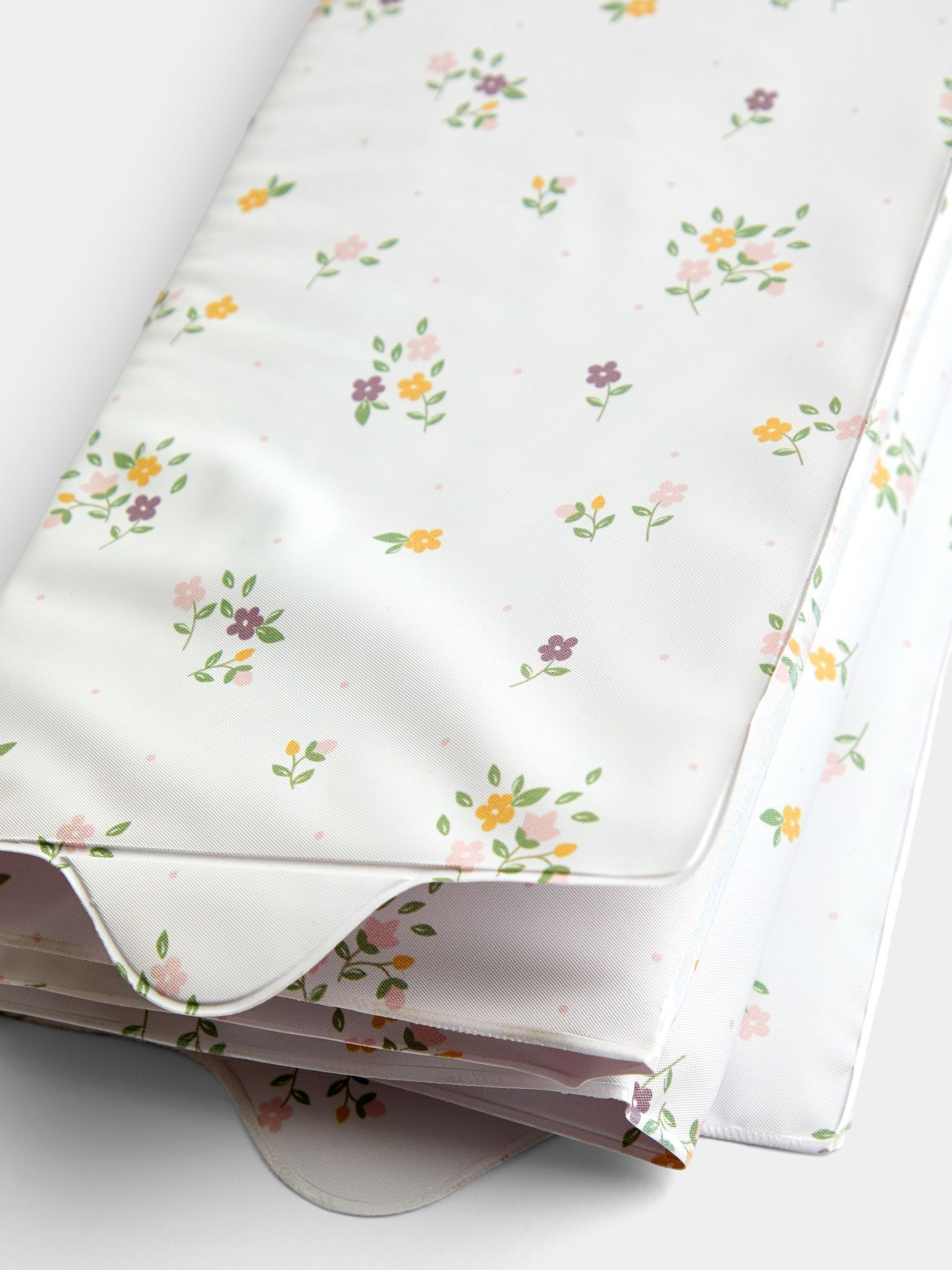 Yellow Floral Foldable Changing Mat - Image 3 of 4