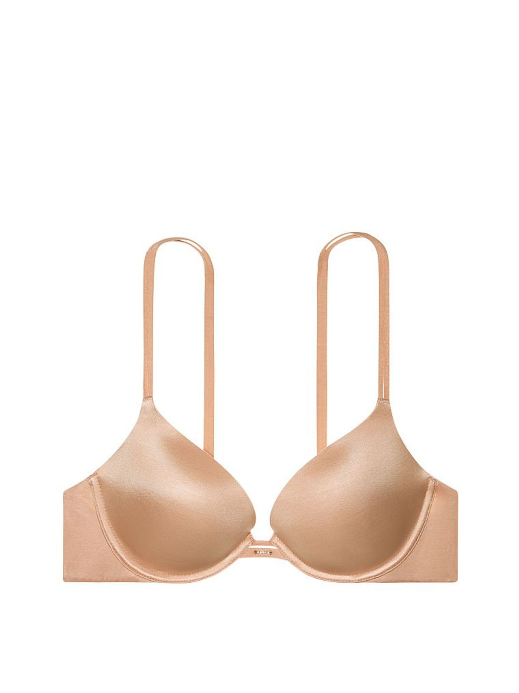 Sweet Praline Nude Smooth Plunge Push Up Bra - Image 3 of 3