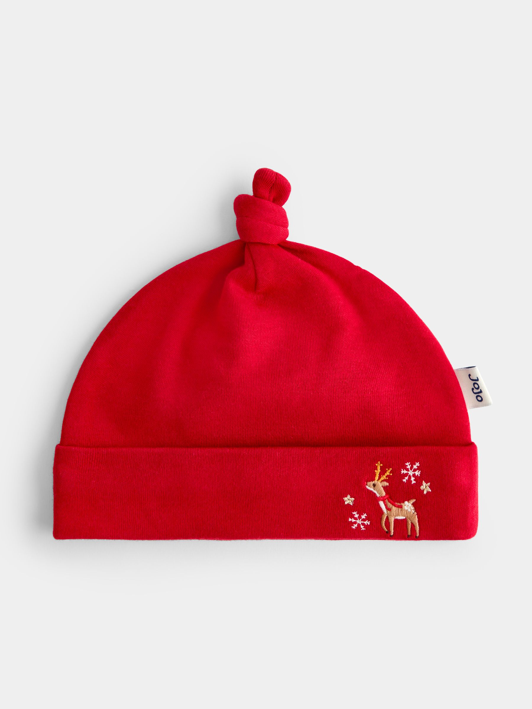 Red Reindeer 2-Pack Hat & Bib Set - Image 2 of 7