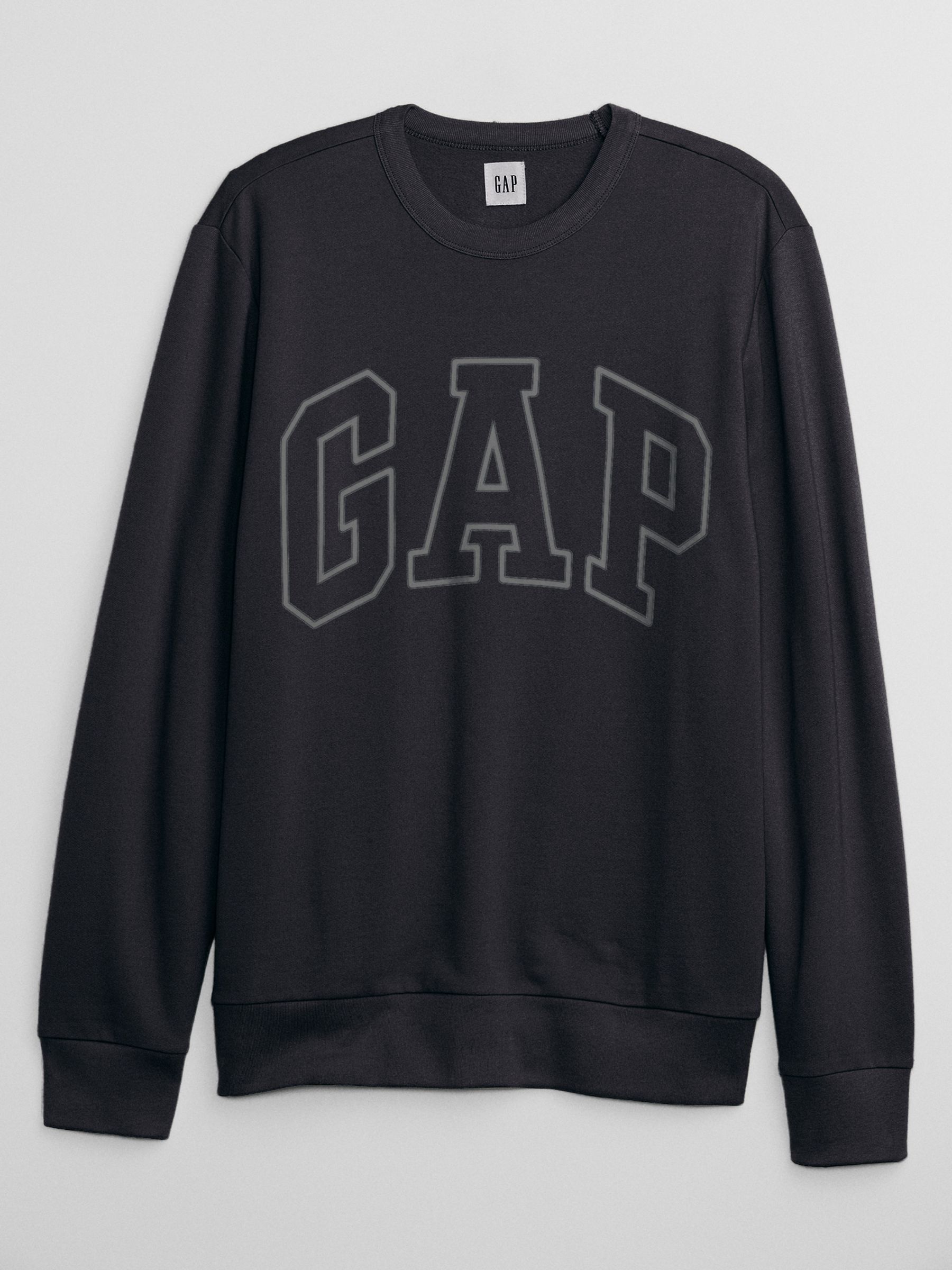 Black Logo Crew Neck Sweatshirt - Image 4 of 4