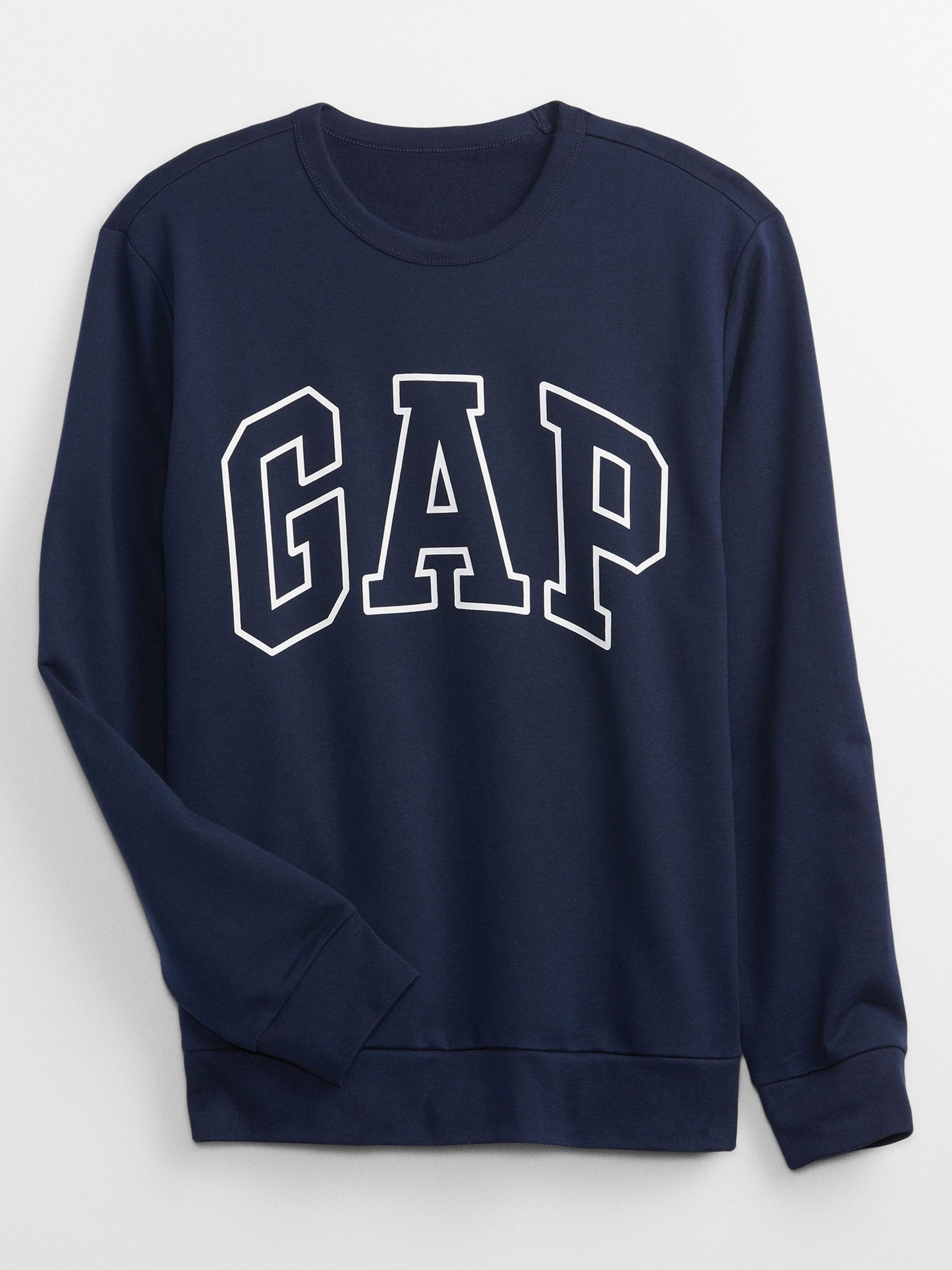 Navy Blue Logo Crew Neck Sweatshirt - Image 3 of 5
