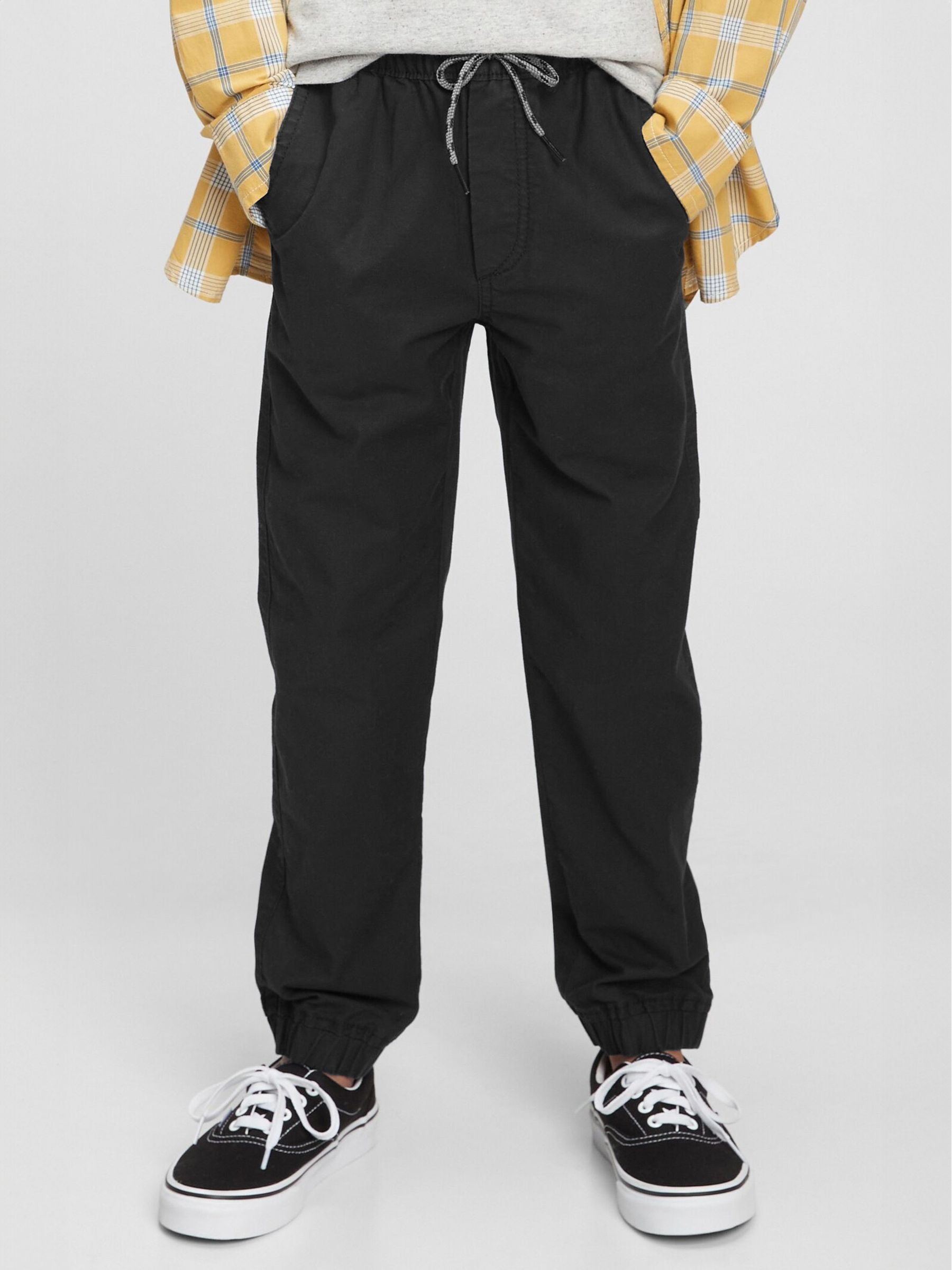Black Kids Everyday Joggers with Washwell (4-13yrs) - Image 1 of 3