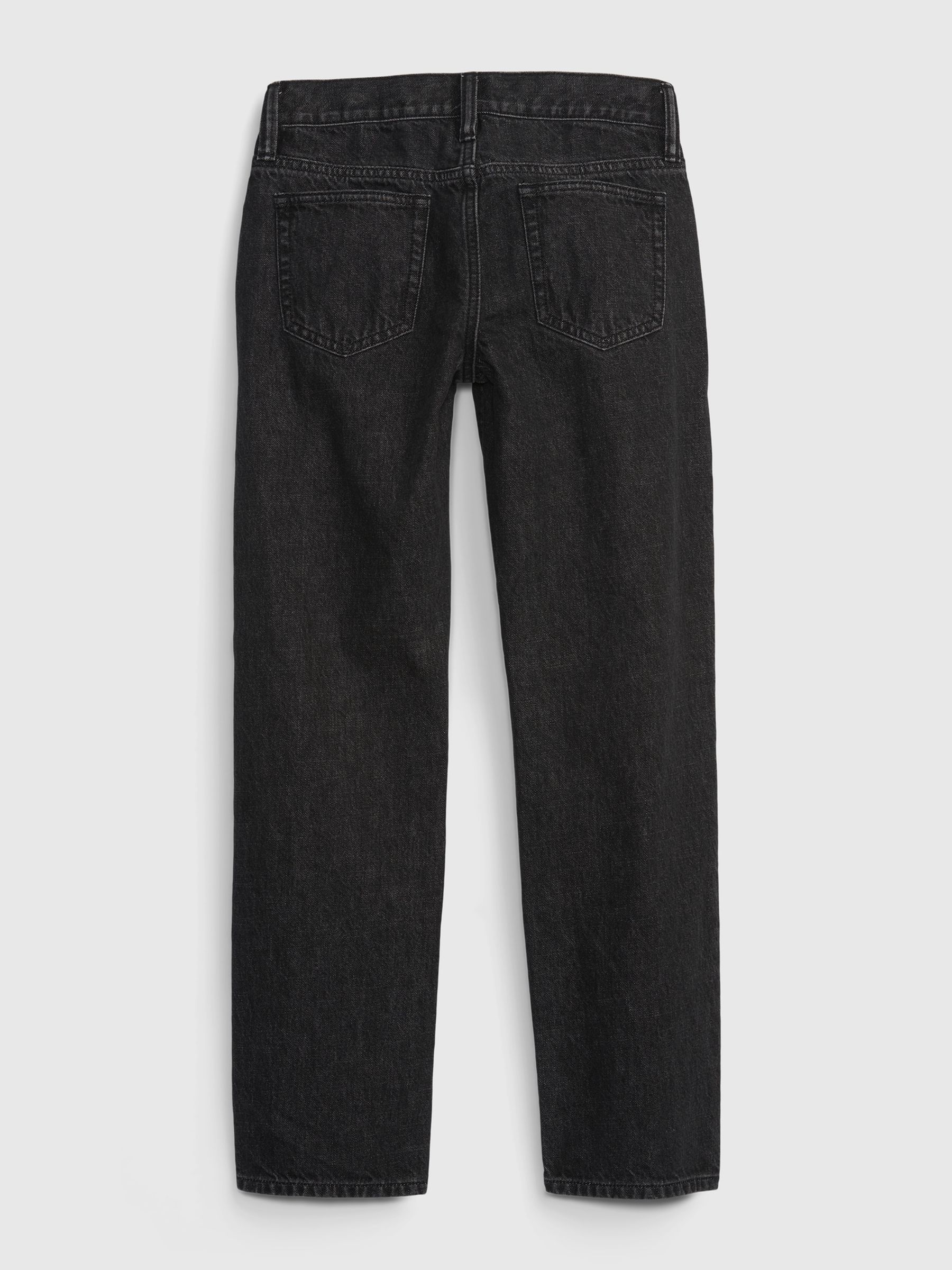 Black Wash Classic Straight Jeans (5-14yrs) - Image 2 of 3