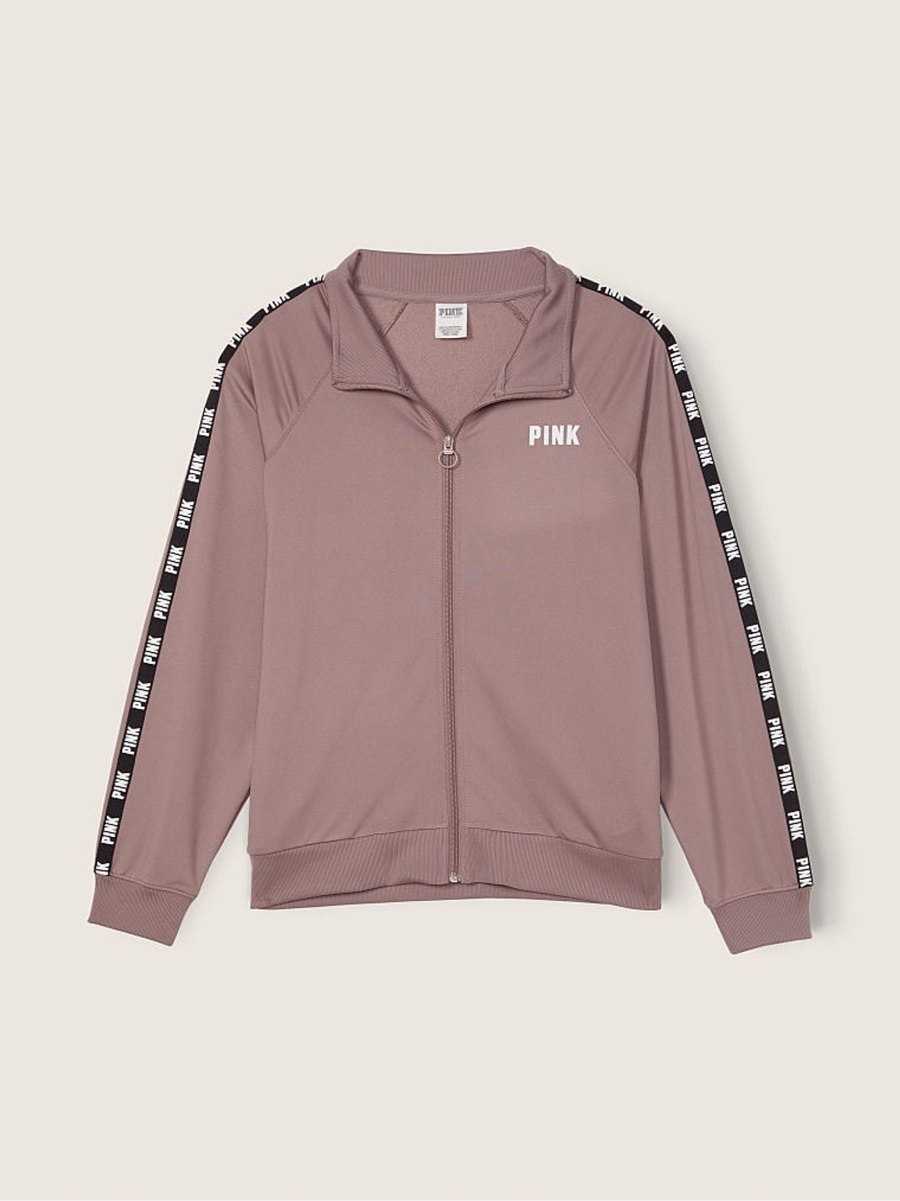 Iced Coffee Brown Zip Up Long Sleeve Sweatshirt - Image 3 of 3