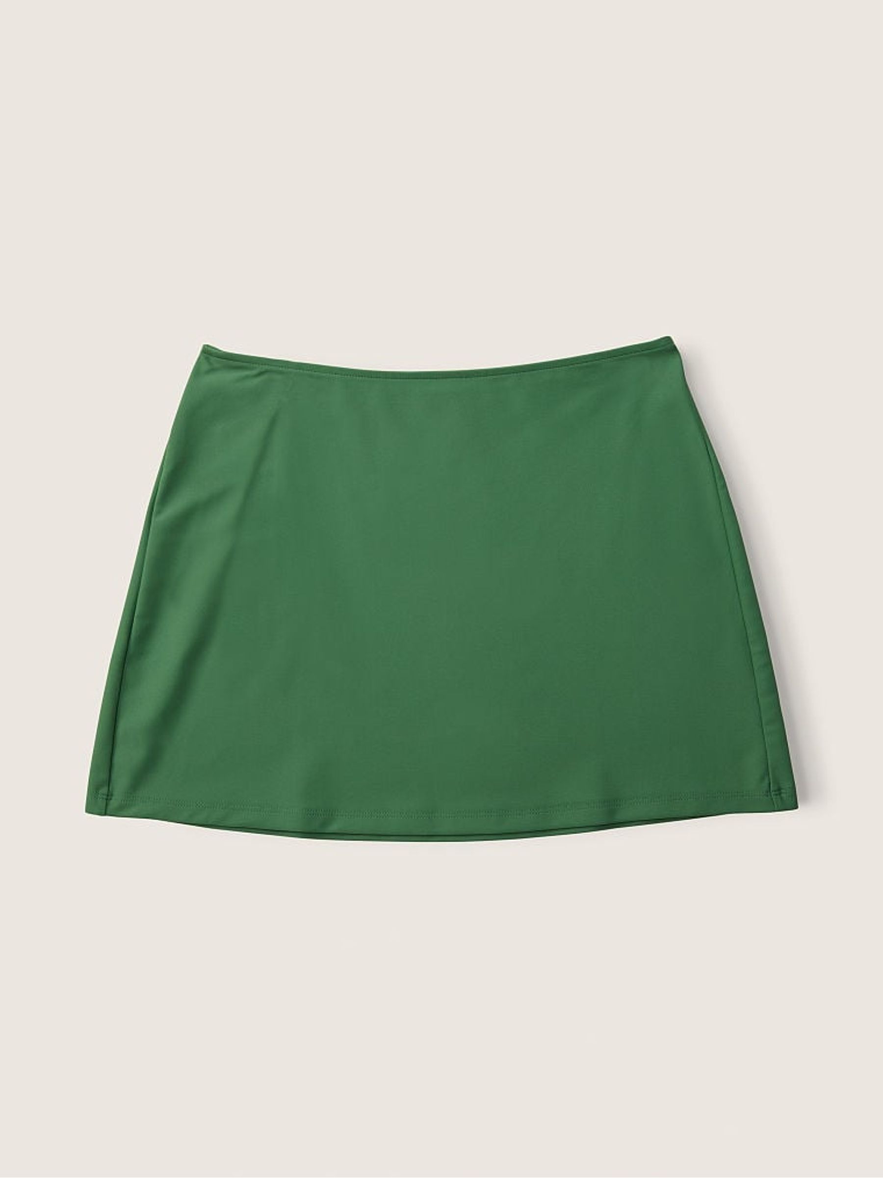 Forest Pine Green High Waist Swim Mini Skirt - Image 1 of 1
