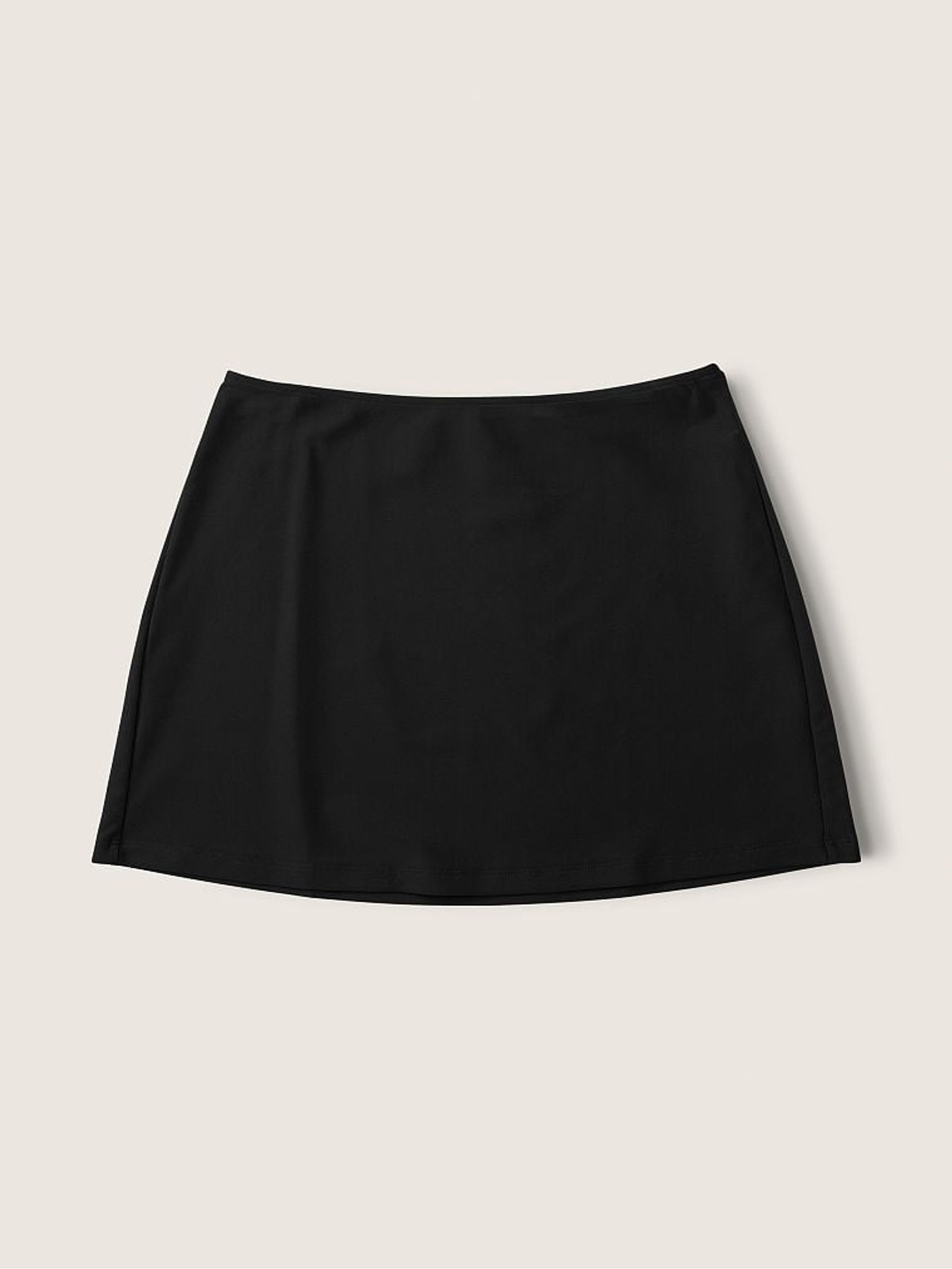 Black High Waist Swim Mini Skirt - Image 1 of 1