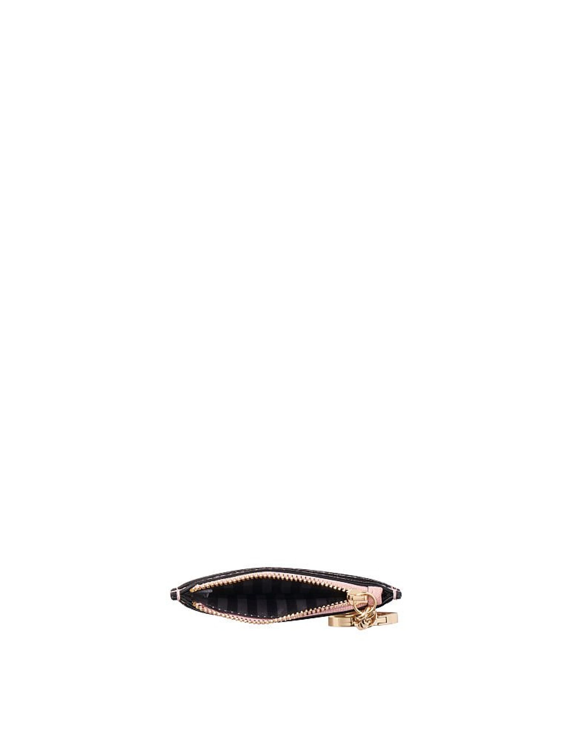 Pink Iconic Stripe Card Holder Keyring - Image 3 of 4