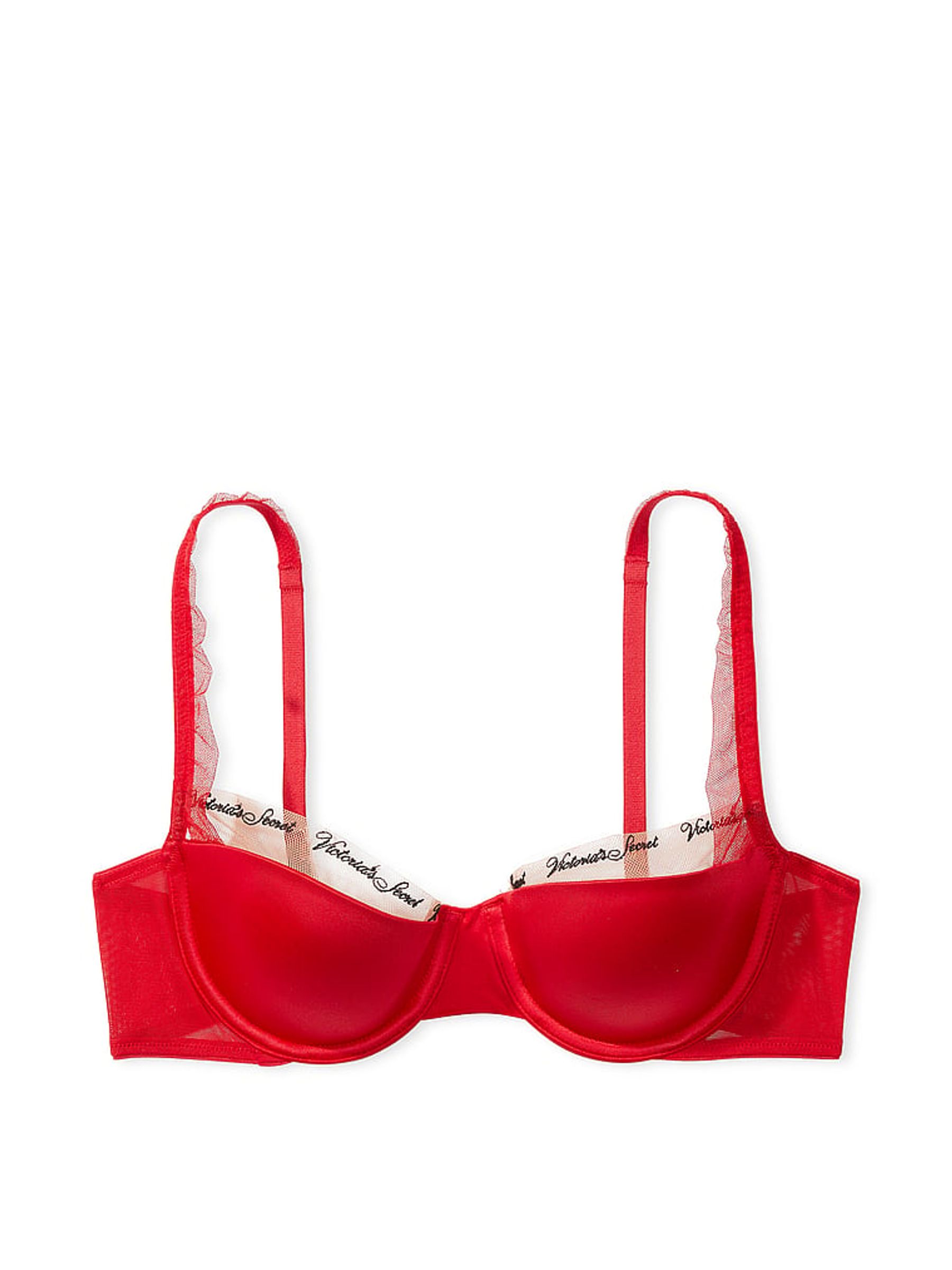 Lipstick Red Balcony Icon Balcony Bra - Image 3 of 3