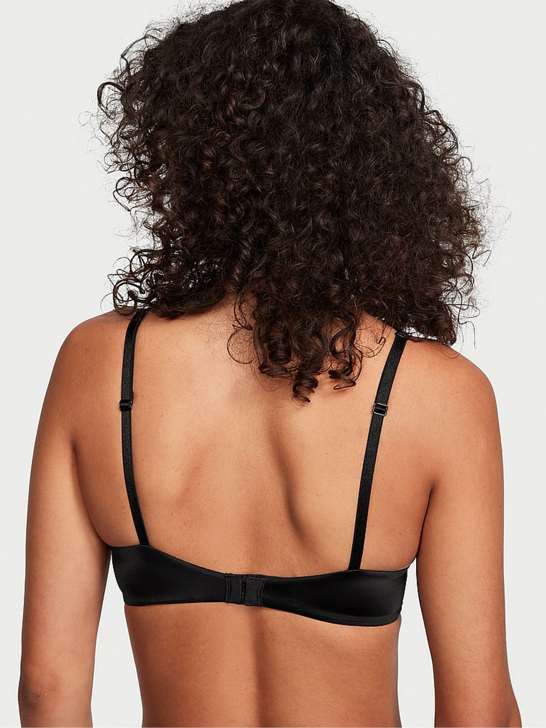 Black Add 2 Cups Push Up Double Shine Strap Add 2 Cups Push Up Bombshell Bra - Image 2 of 4