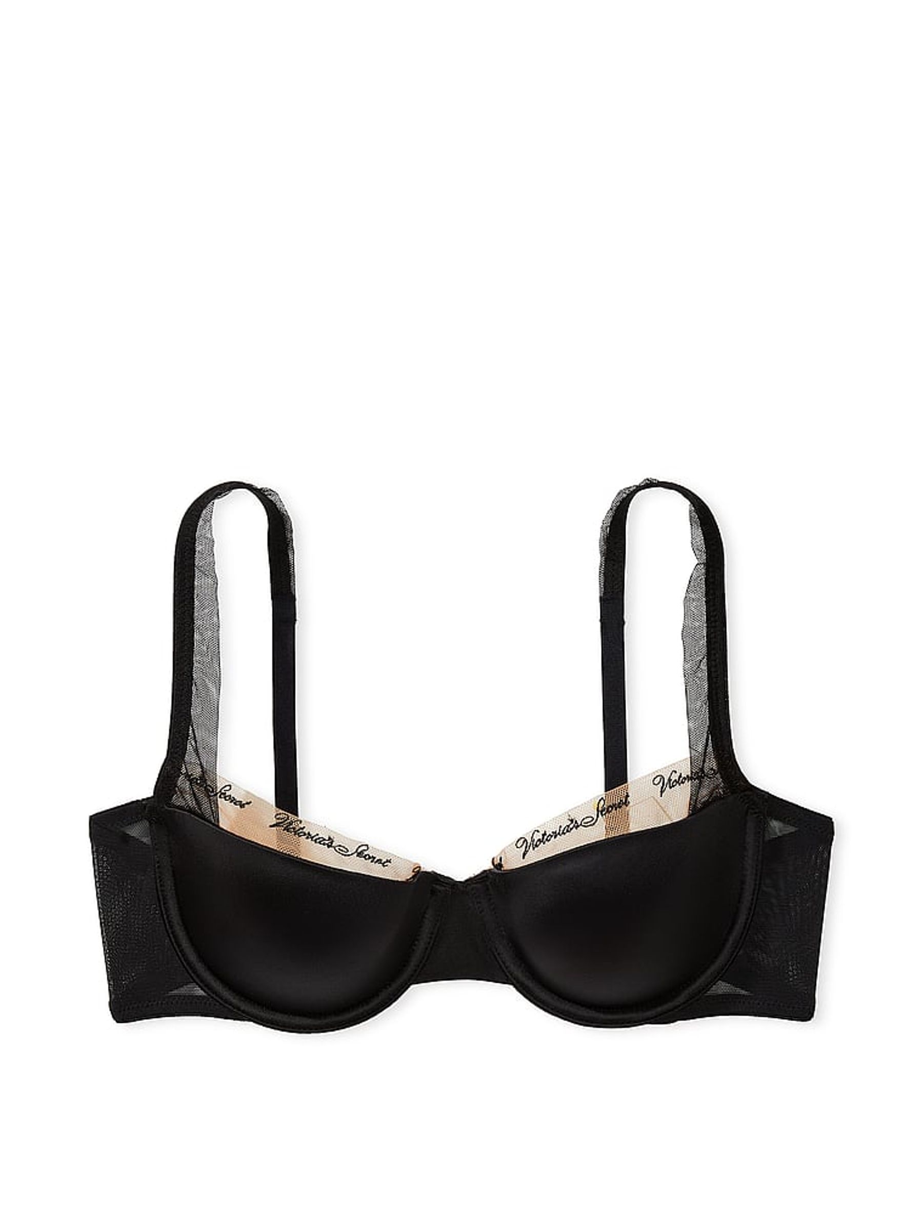 Black Balcony Icon Balcony Bra - Image 3 of 3