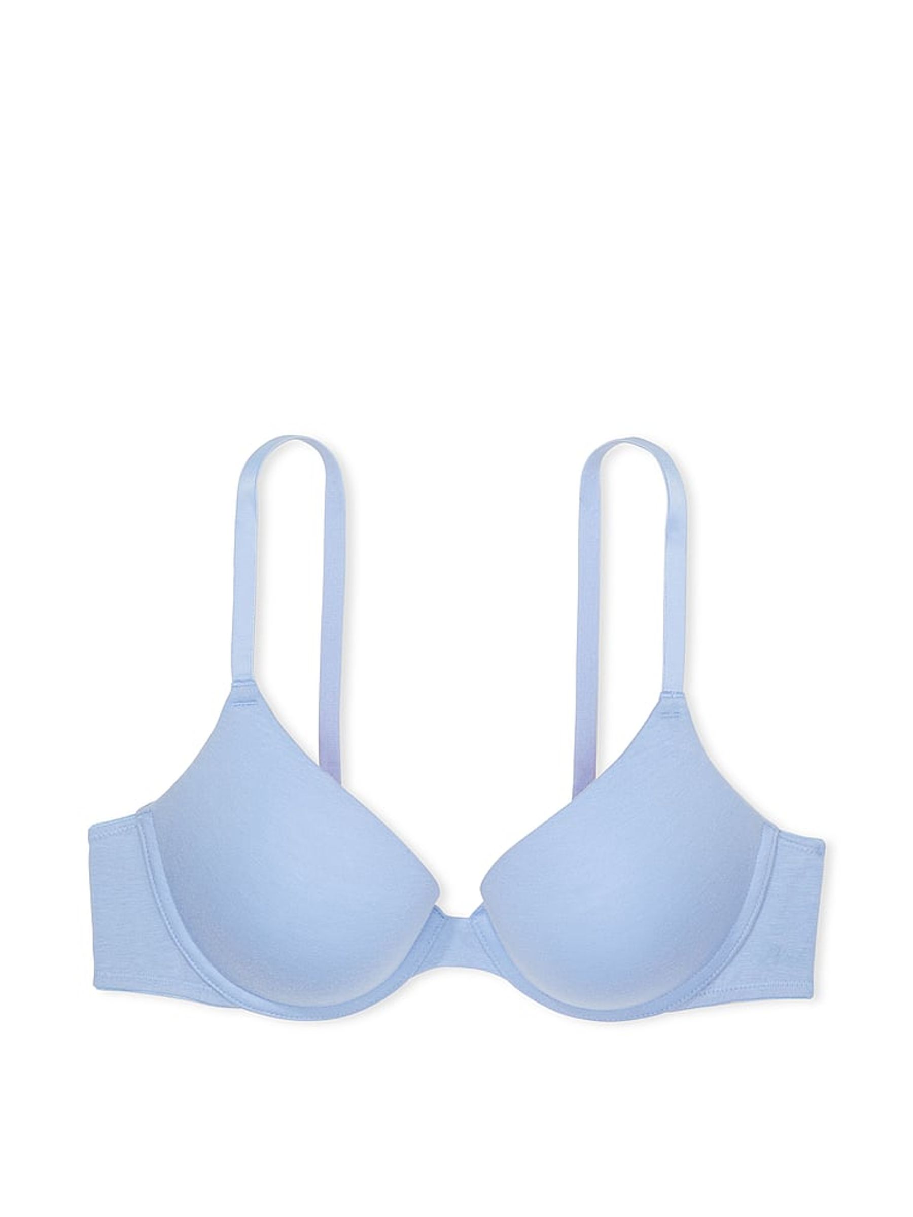Harbor Blue Push Up Cotton Bra - Image 3 of 3
