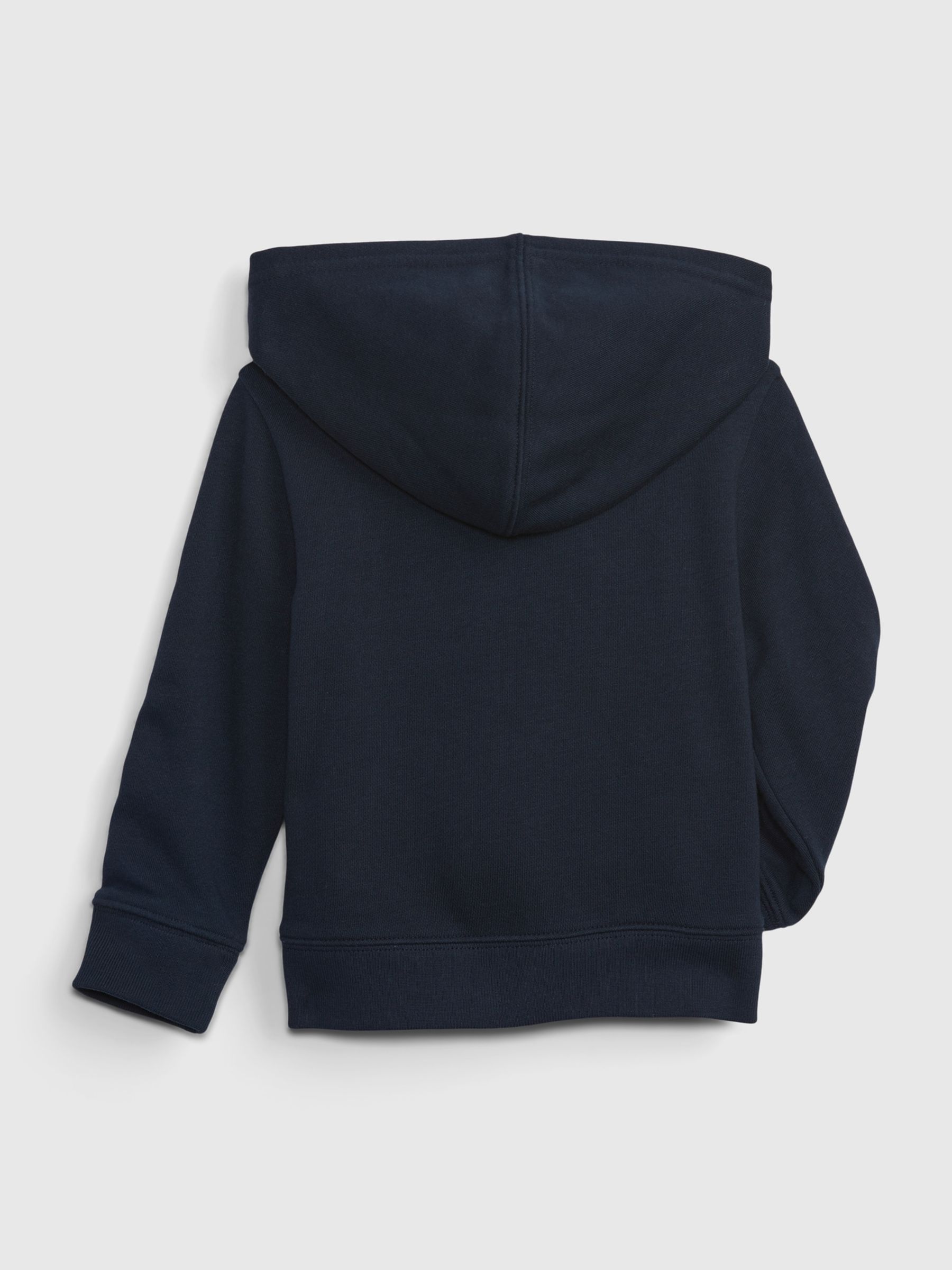 Navy Blue Logo Zip Up Hoodie (12mths-5yrs) - Image 2 of 2