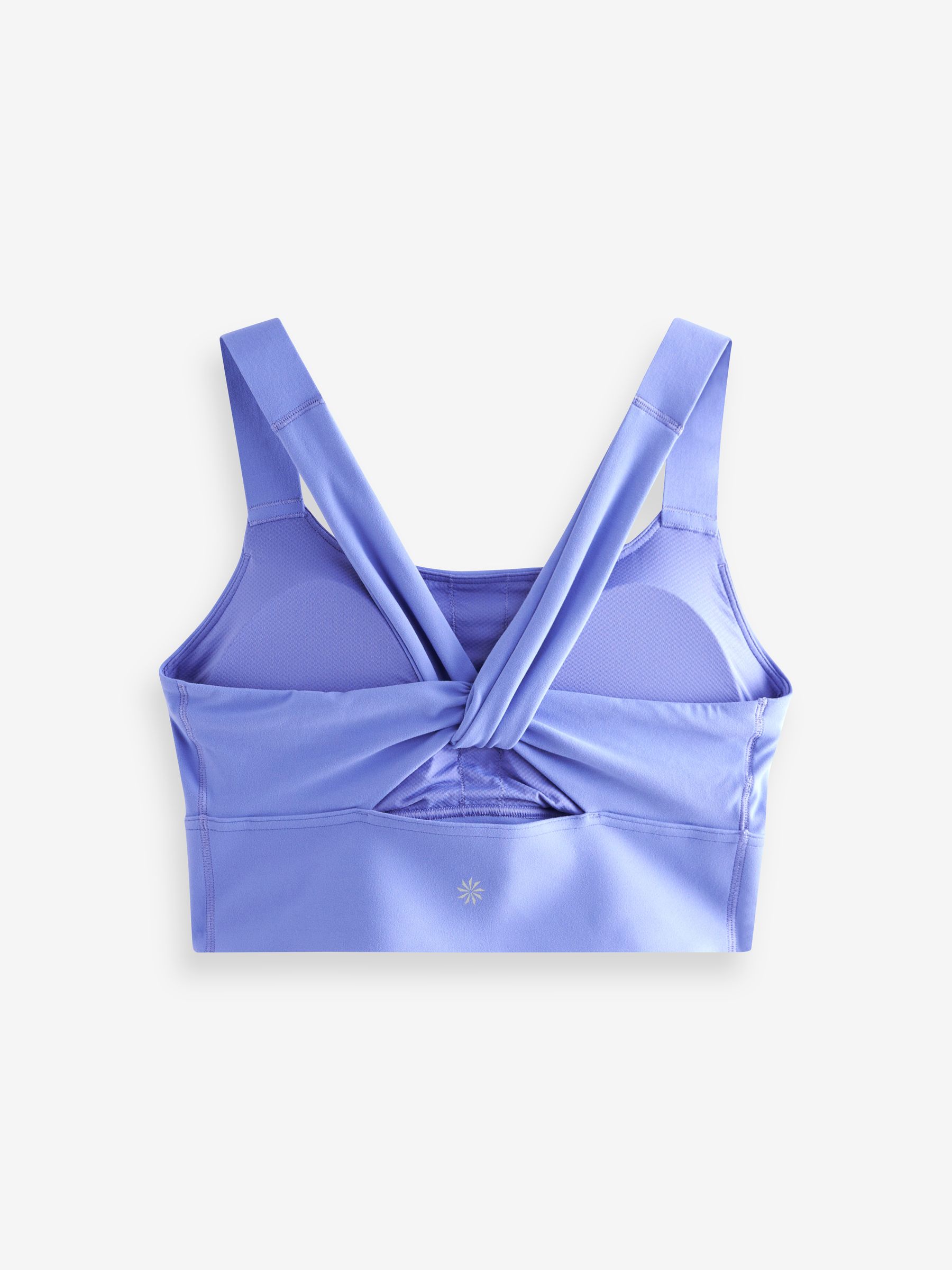 Athleta Purple Warrior Longline Medium Impact Sports Bra - Image 2 of 3