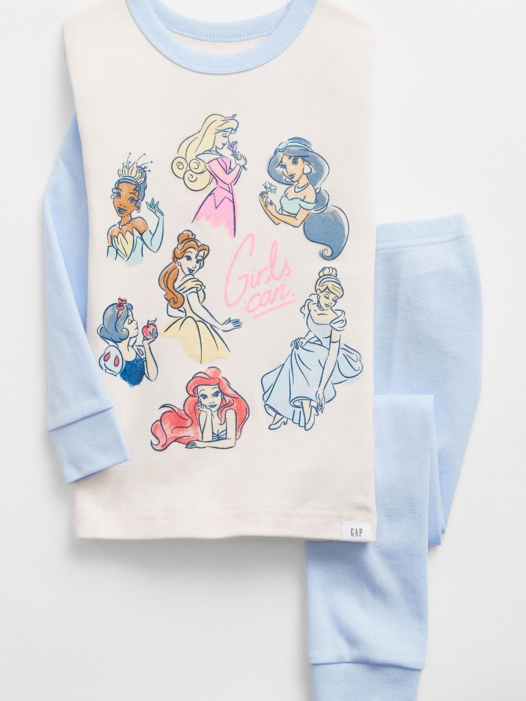 White Disney Organic Cotton Princess Pyjama Set - Image 1 of 1