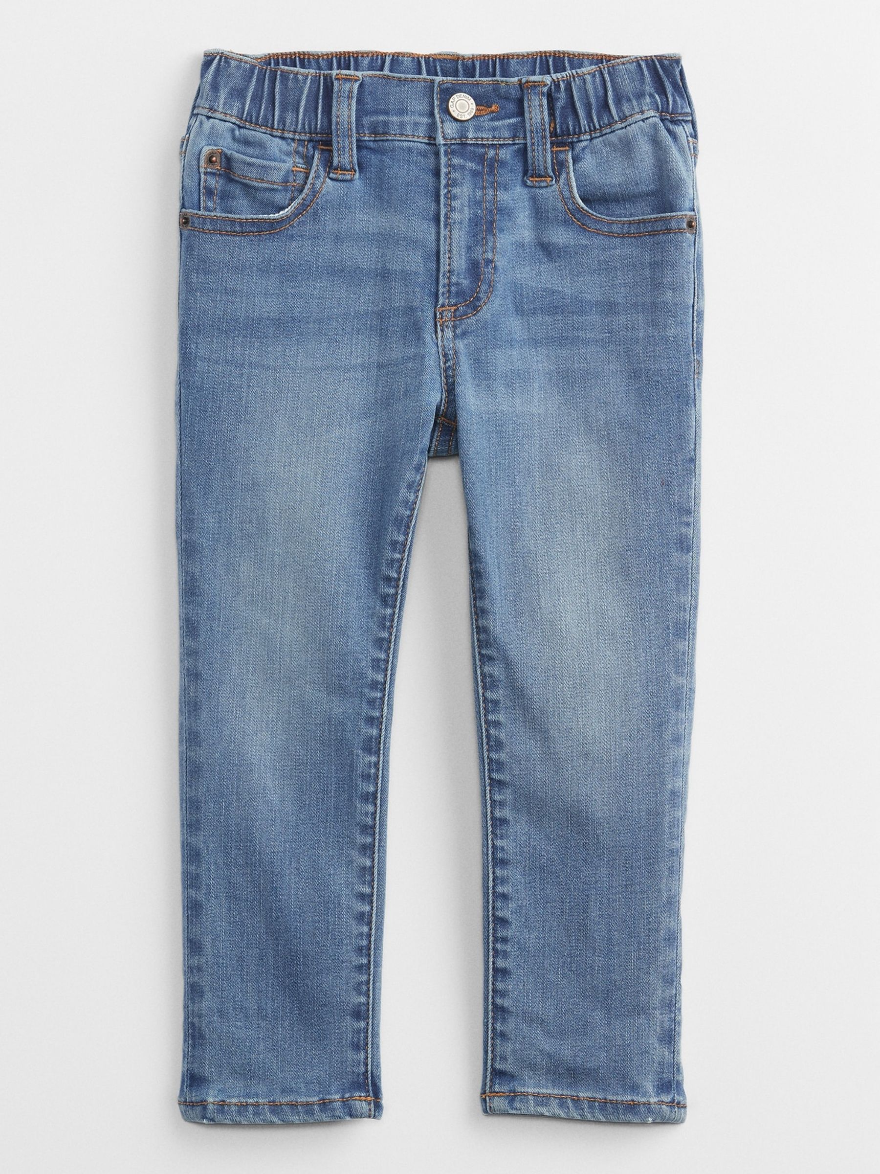 Light Wash Blue Skinny Stretch Jeans (12mths-5yrs) - Image 1 of 3