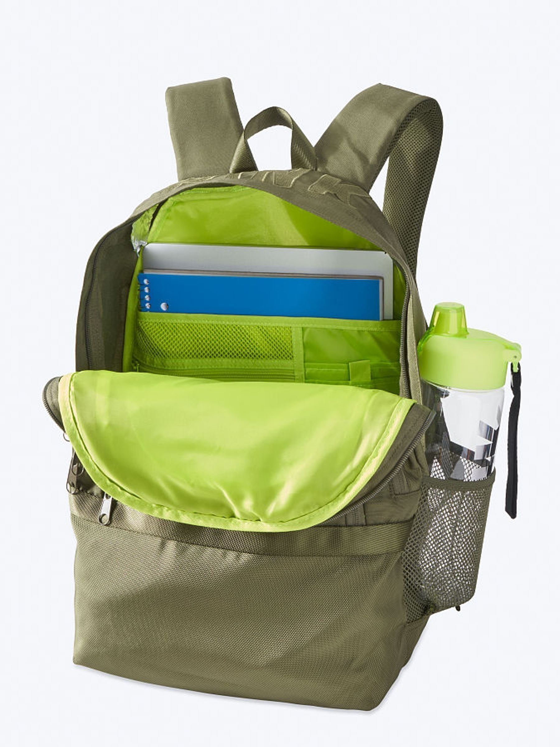 Vintage Green Collegiate Backpack - Image 2 of 4