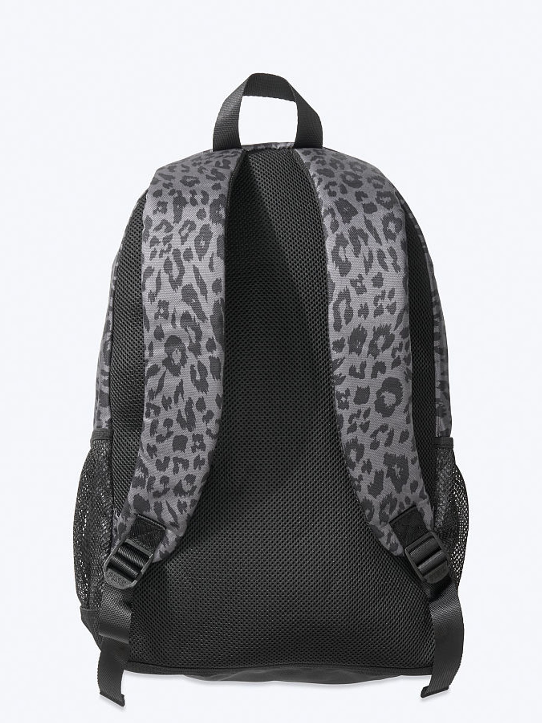 Stormy Grey Leo Print Collegiate Backpack - Image 4 of 4