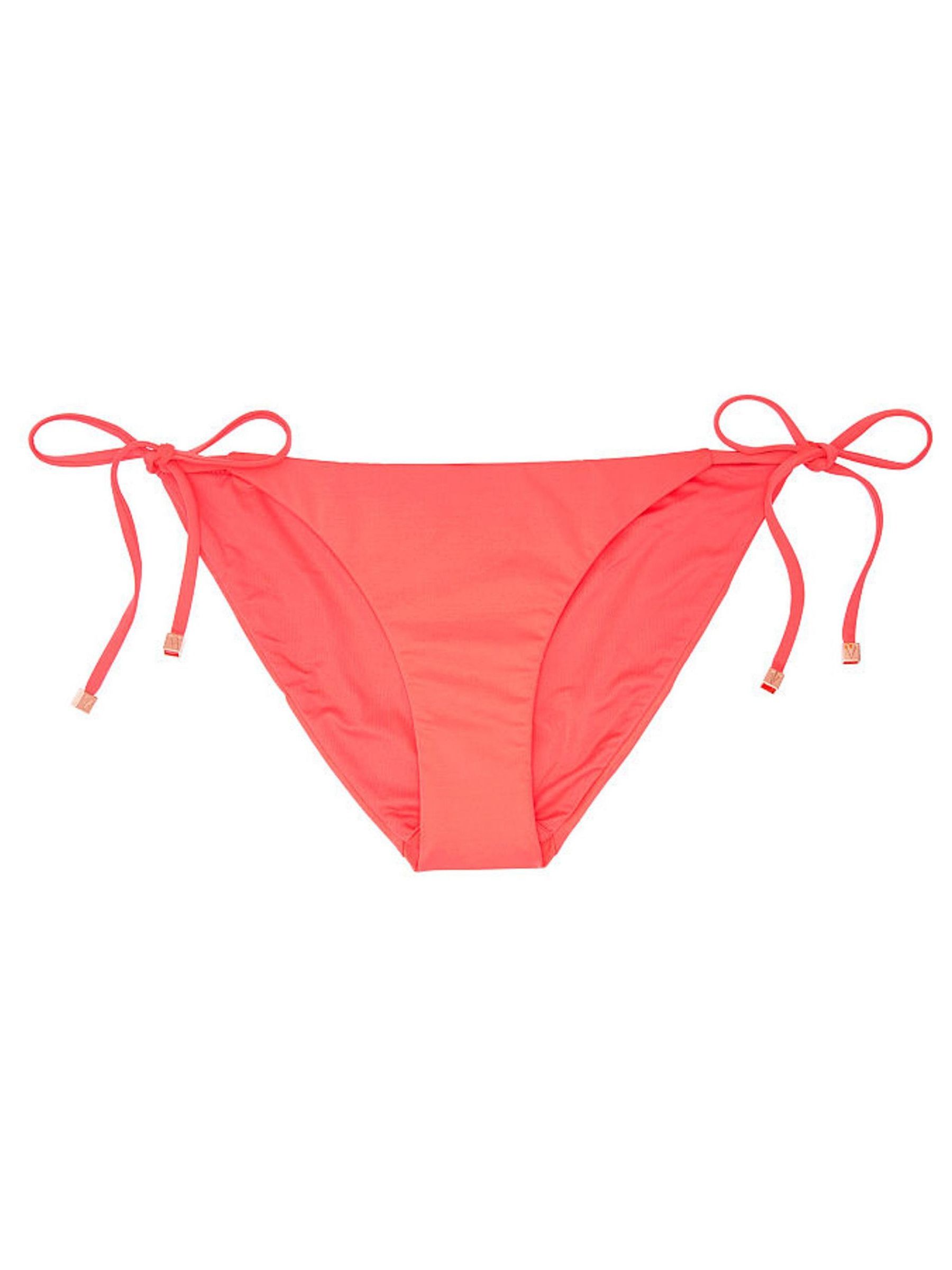 Coral Blush Side Tie Hipster Bottom - Image 1 of 2
