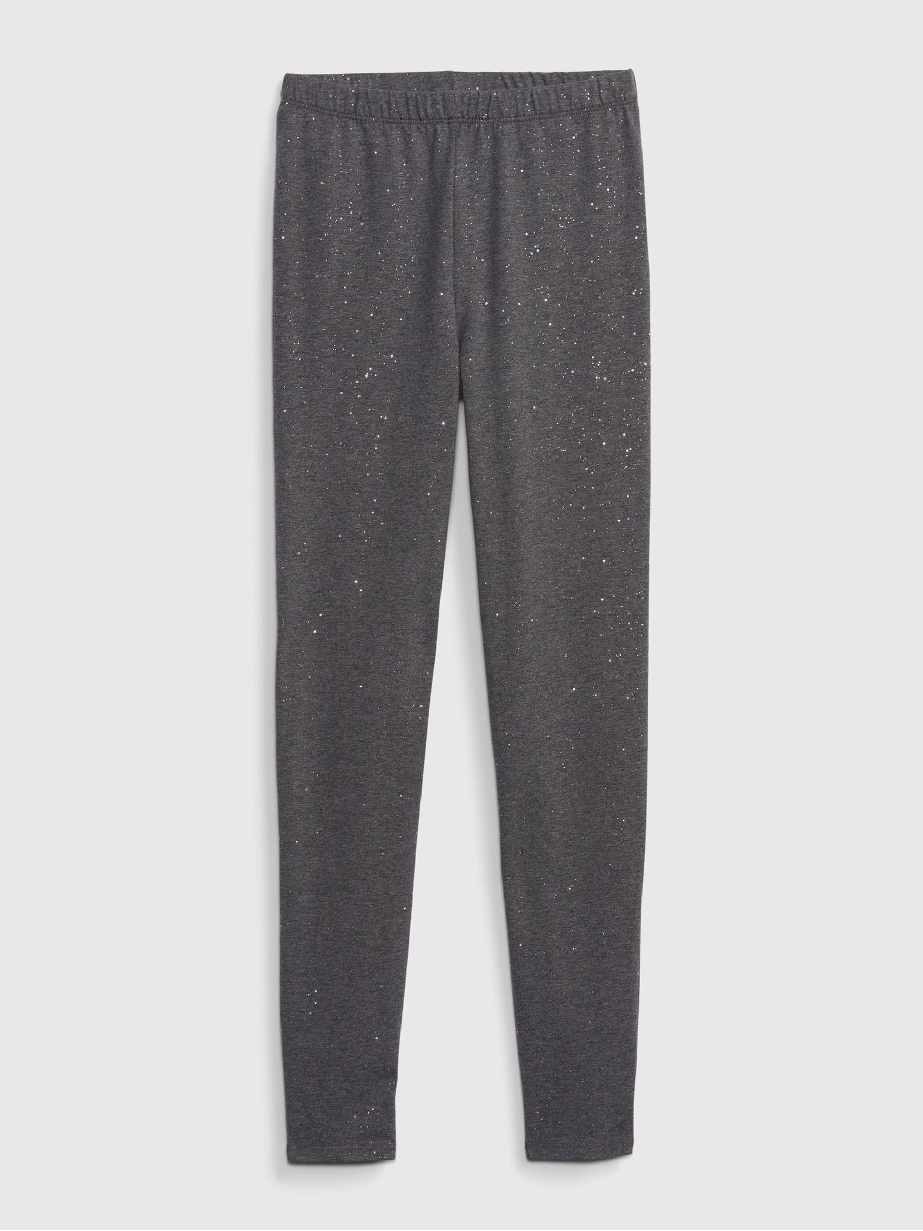Grey Organic Cotton Sparkle Leggings - Image 2 of 2