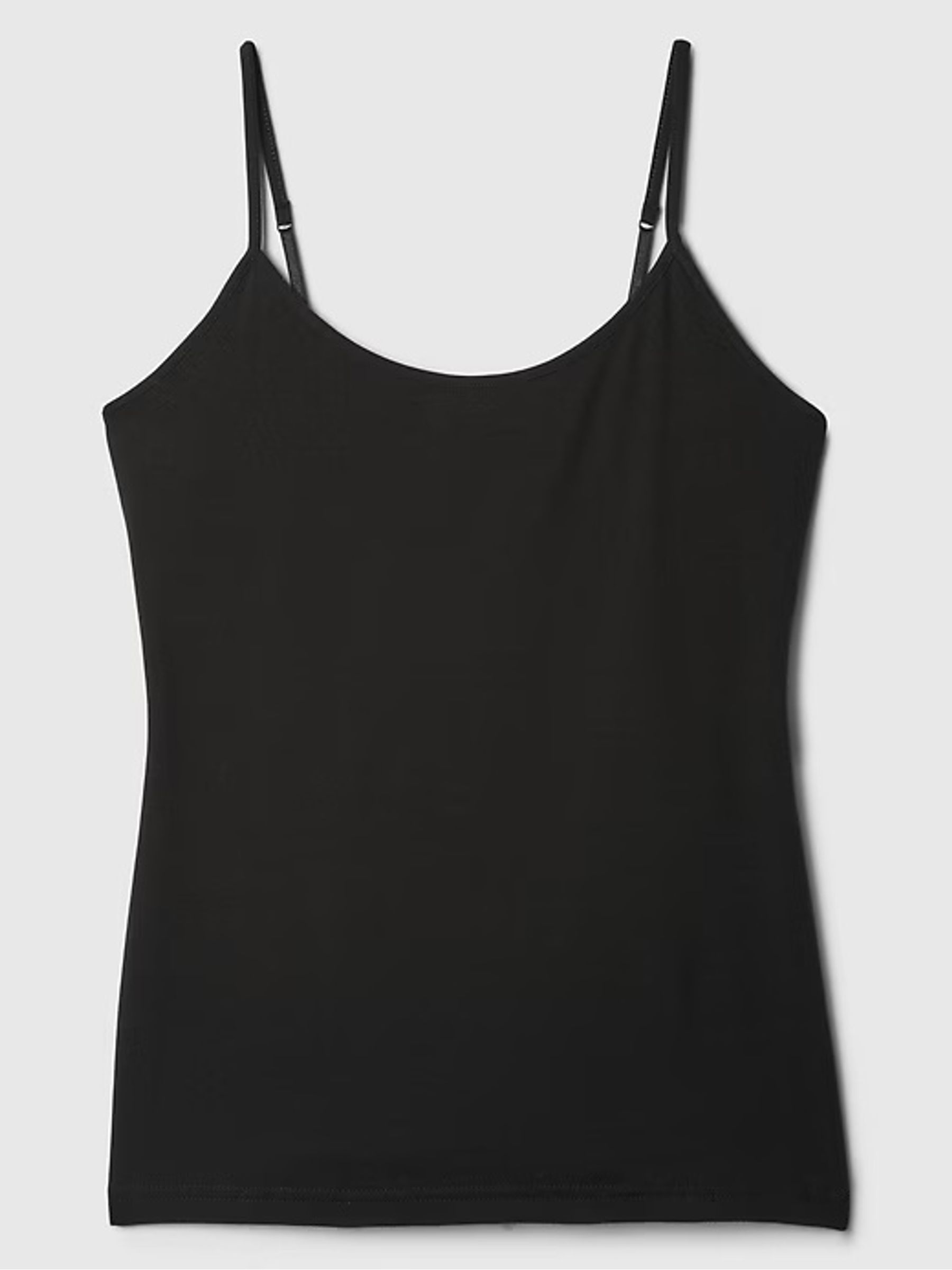 Black Fitted Adjustable Strappy Top - Image 5 of 5