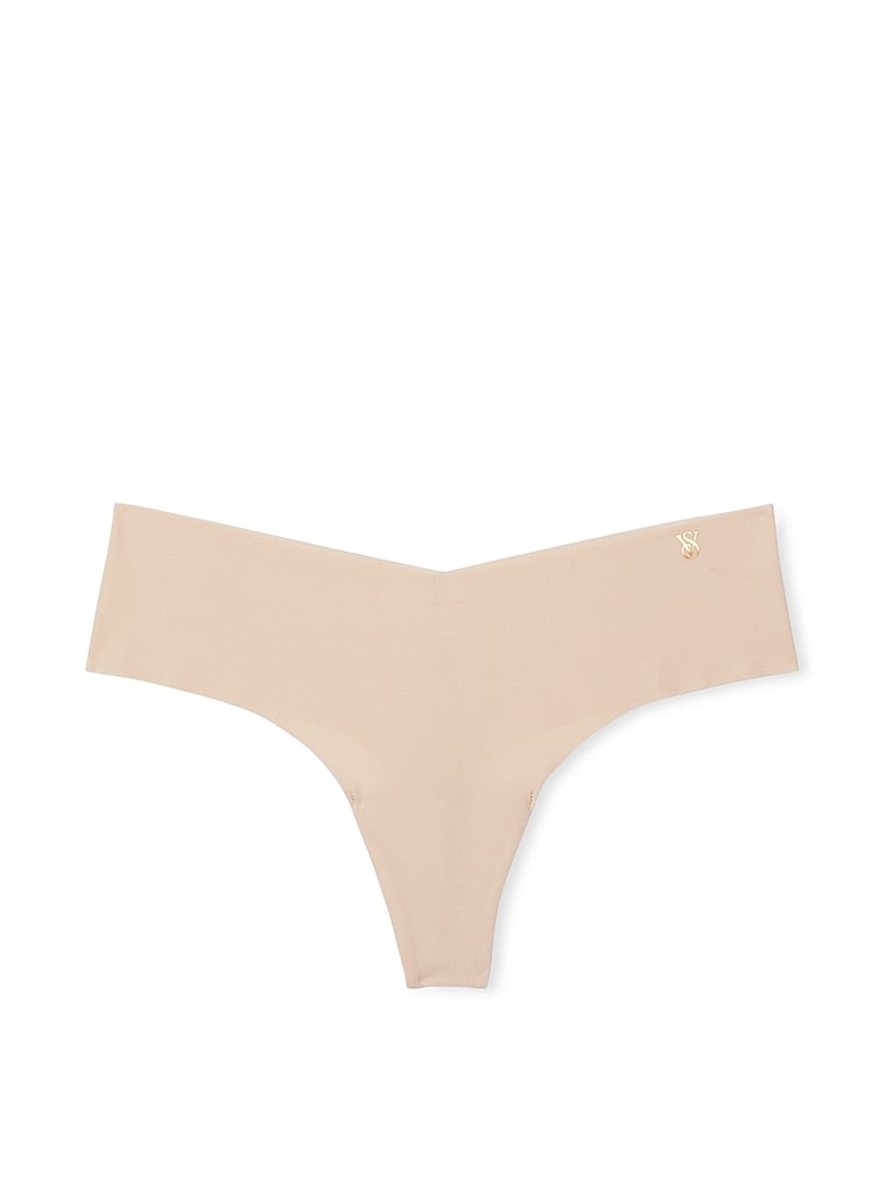 Champagne Nude Thong Knickers - Image 4 of 4