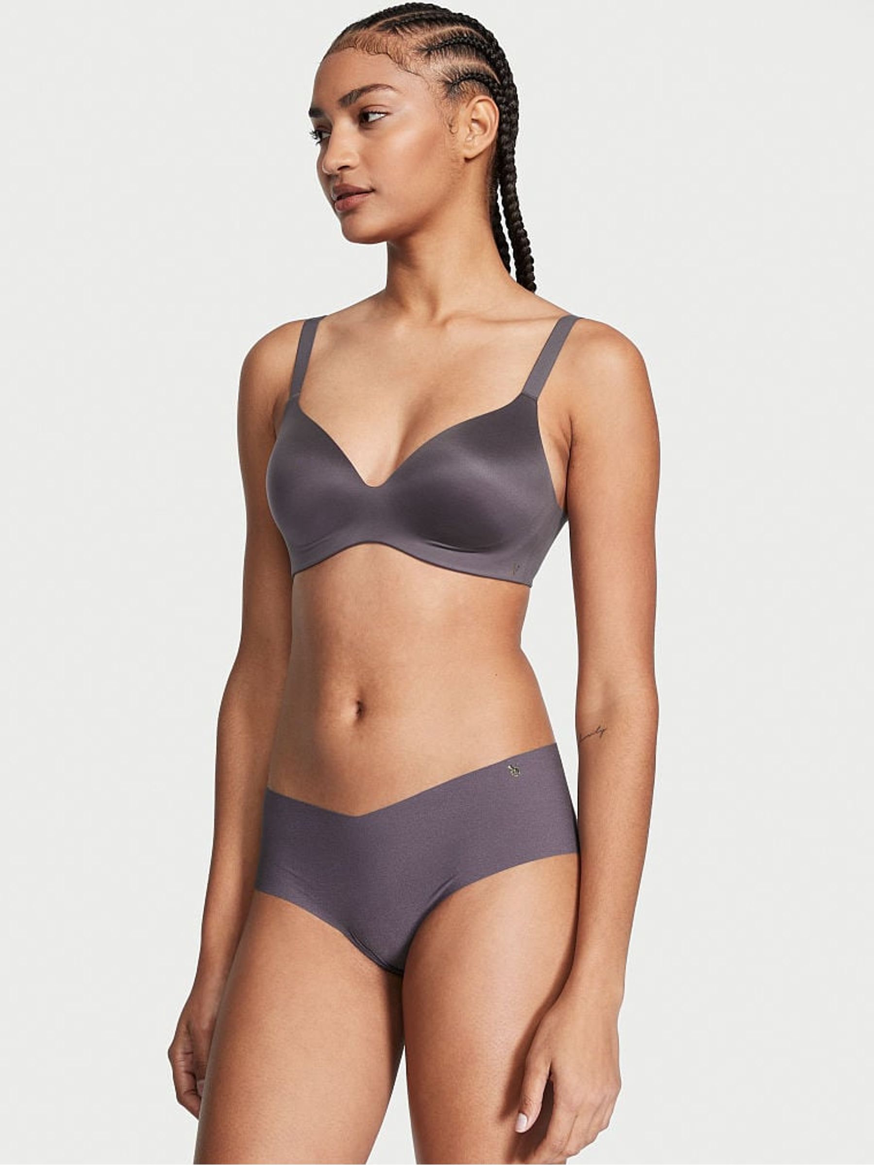 Grey Tornado Cheeky No-Show Knickers - Image 1 of 3