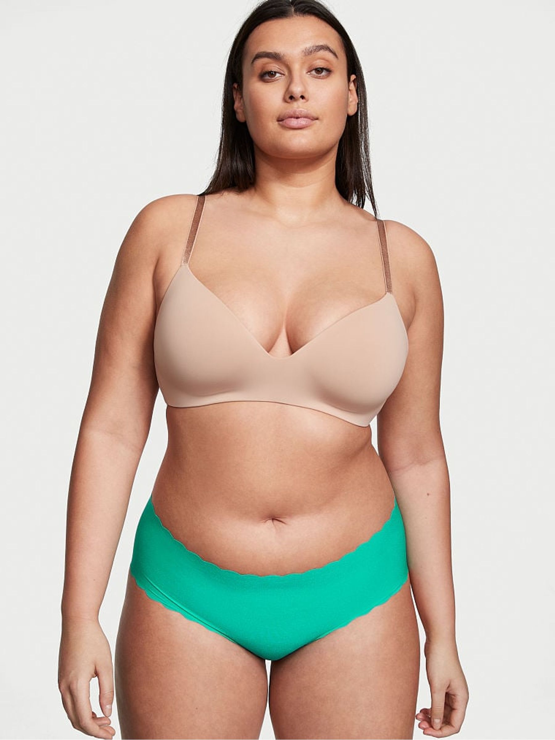 Aqua Sea Green Smooth No Show Hipster Knickers - Image 1 of 3