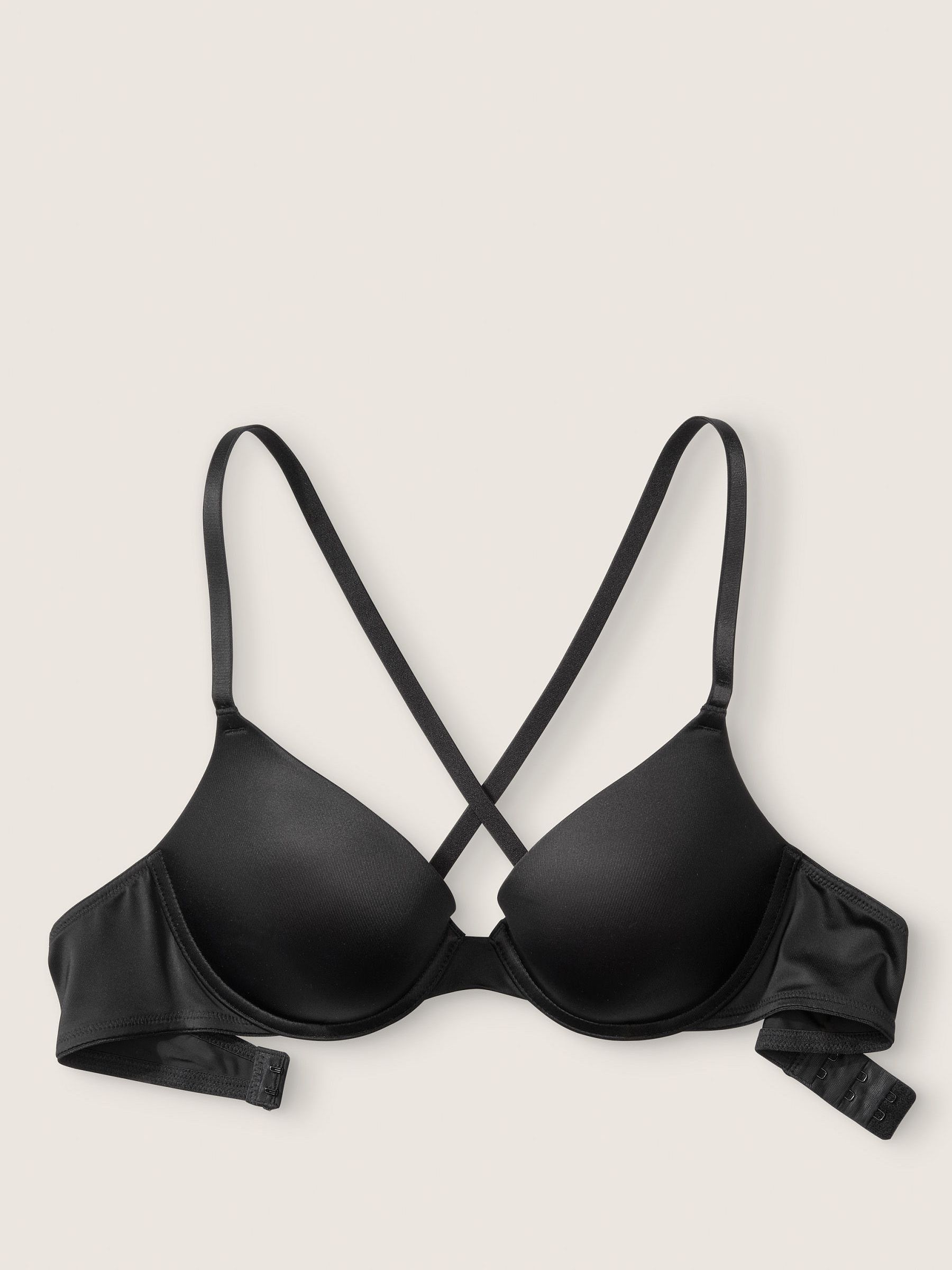 Black Smooth Push Up T-Shirt Bra - Image 4 of 4