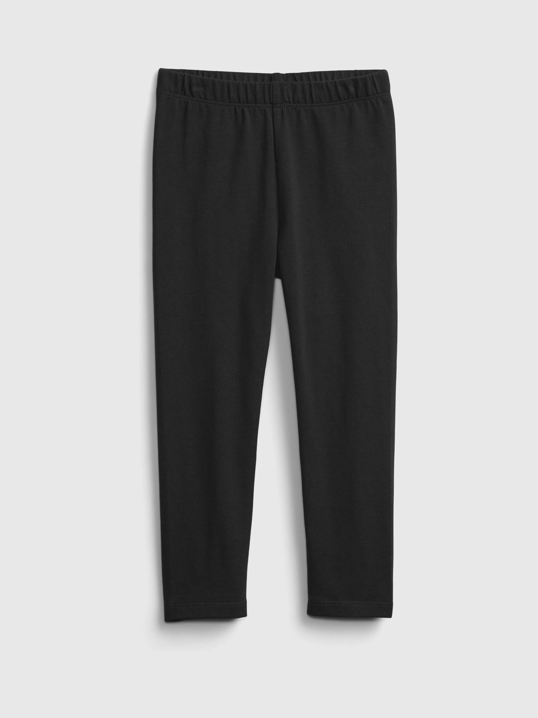Black Full Length Basic Cotton Leggings (6mths-5yrs) - Image 1 of 1