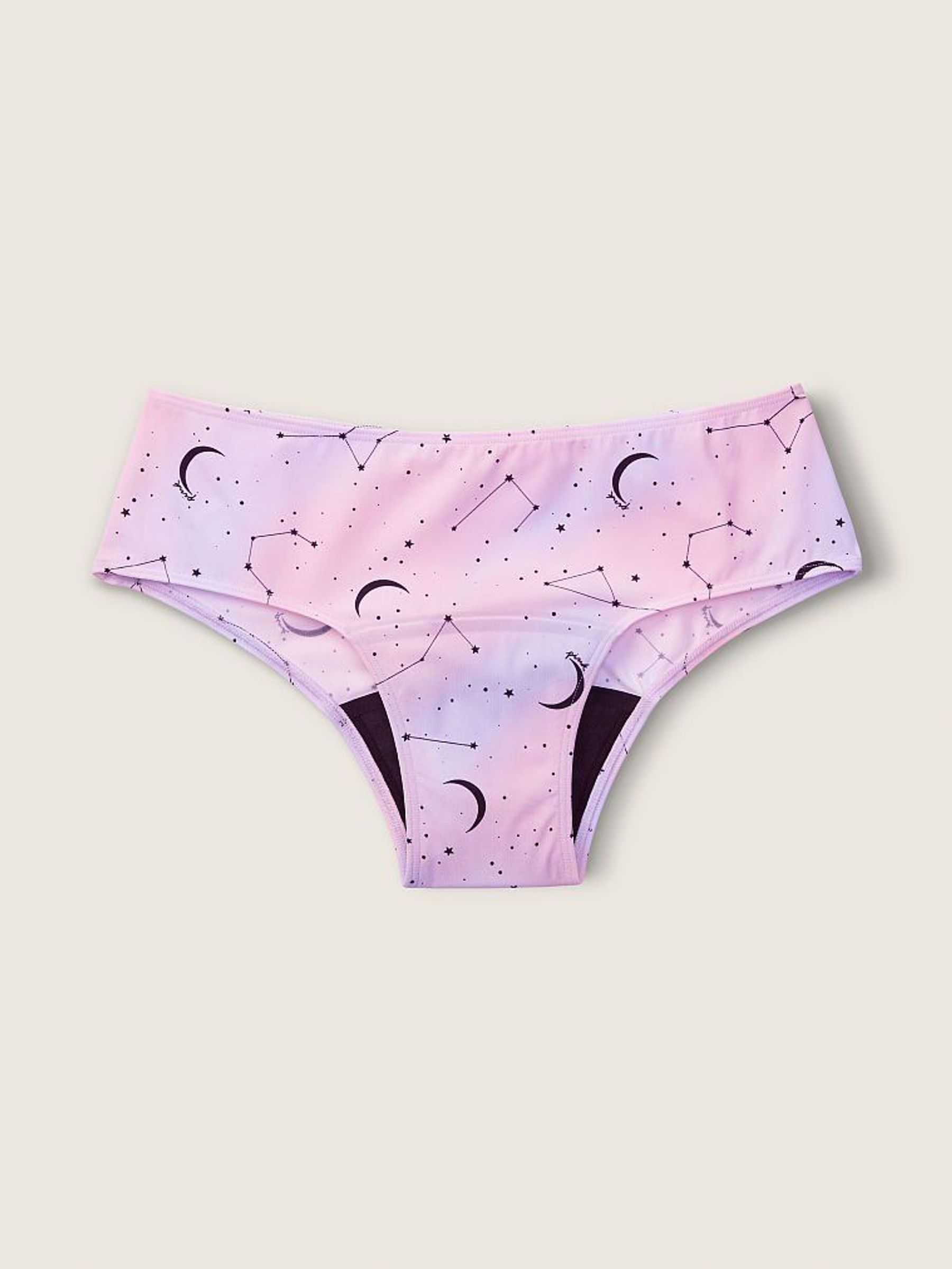 Purple Print Period Hipster Knicker - Image 1 of 2