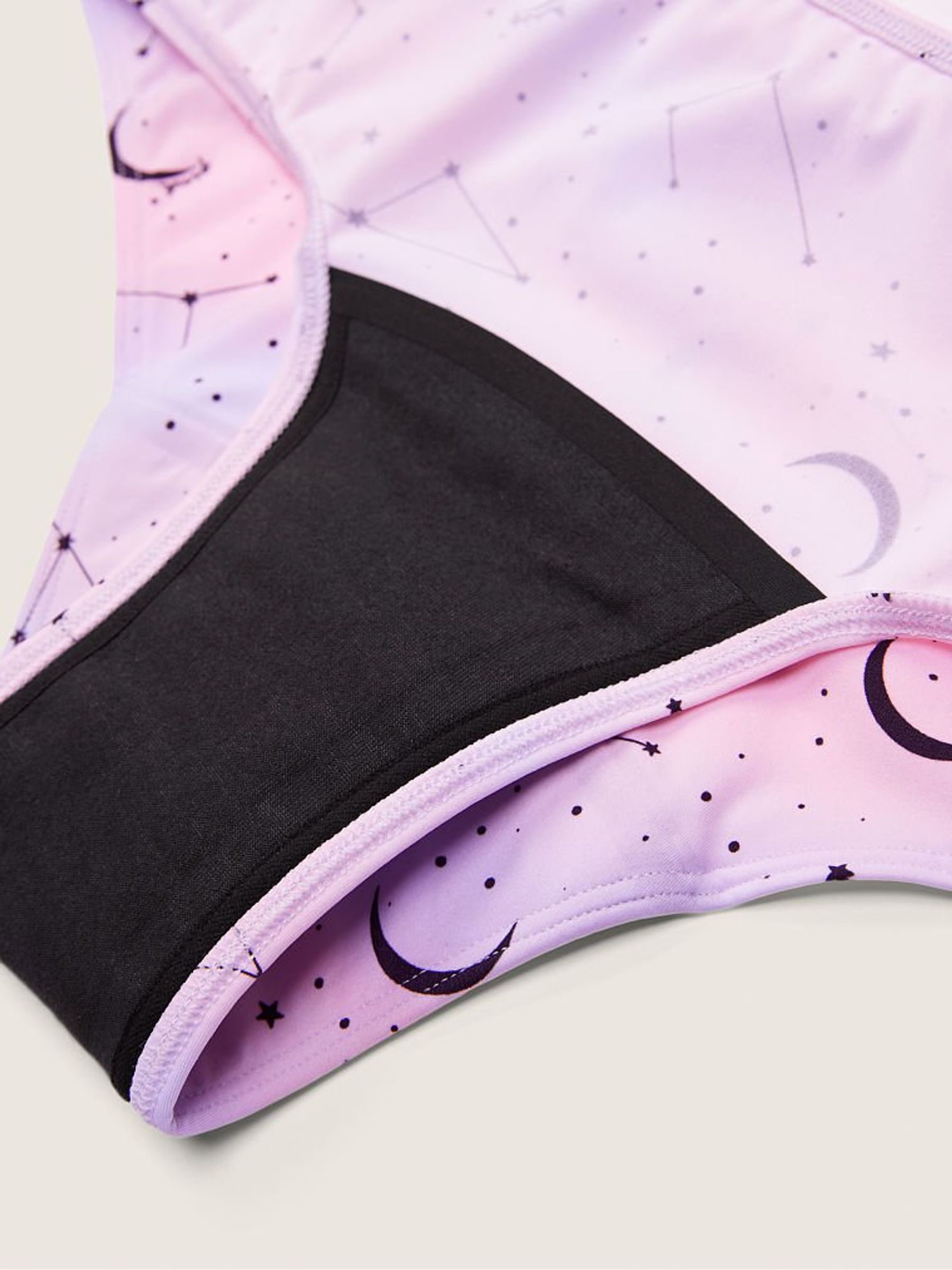Purple Print Period Hipster Knicker - Image 2 of 2
