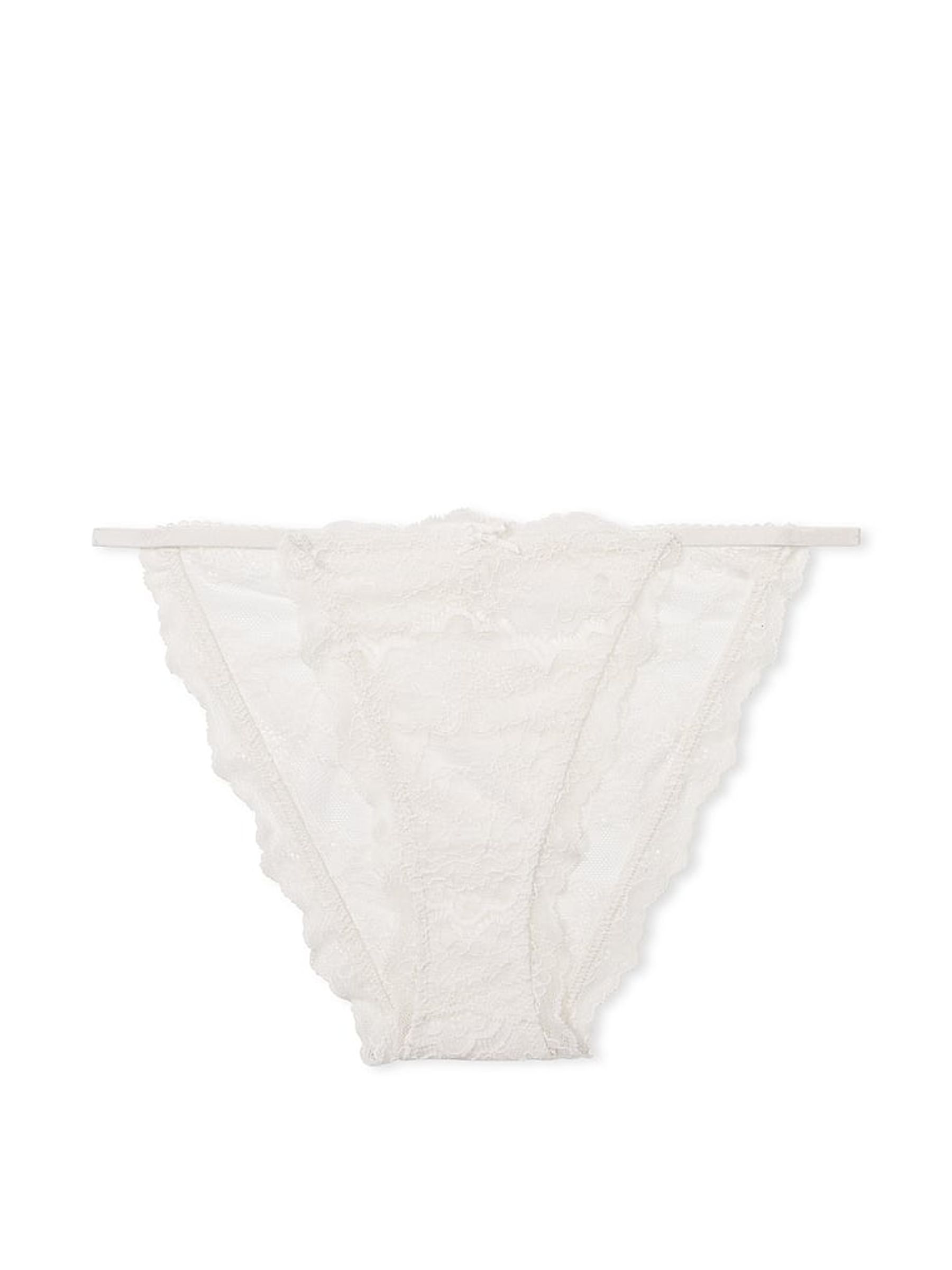 Coconut White Lace knicker - Image 3 of 3