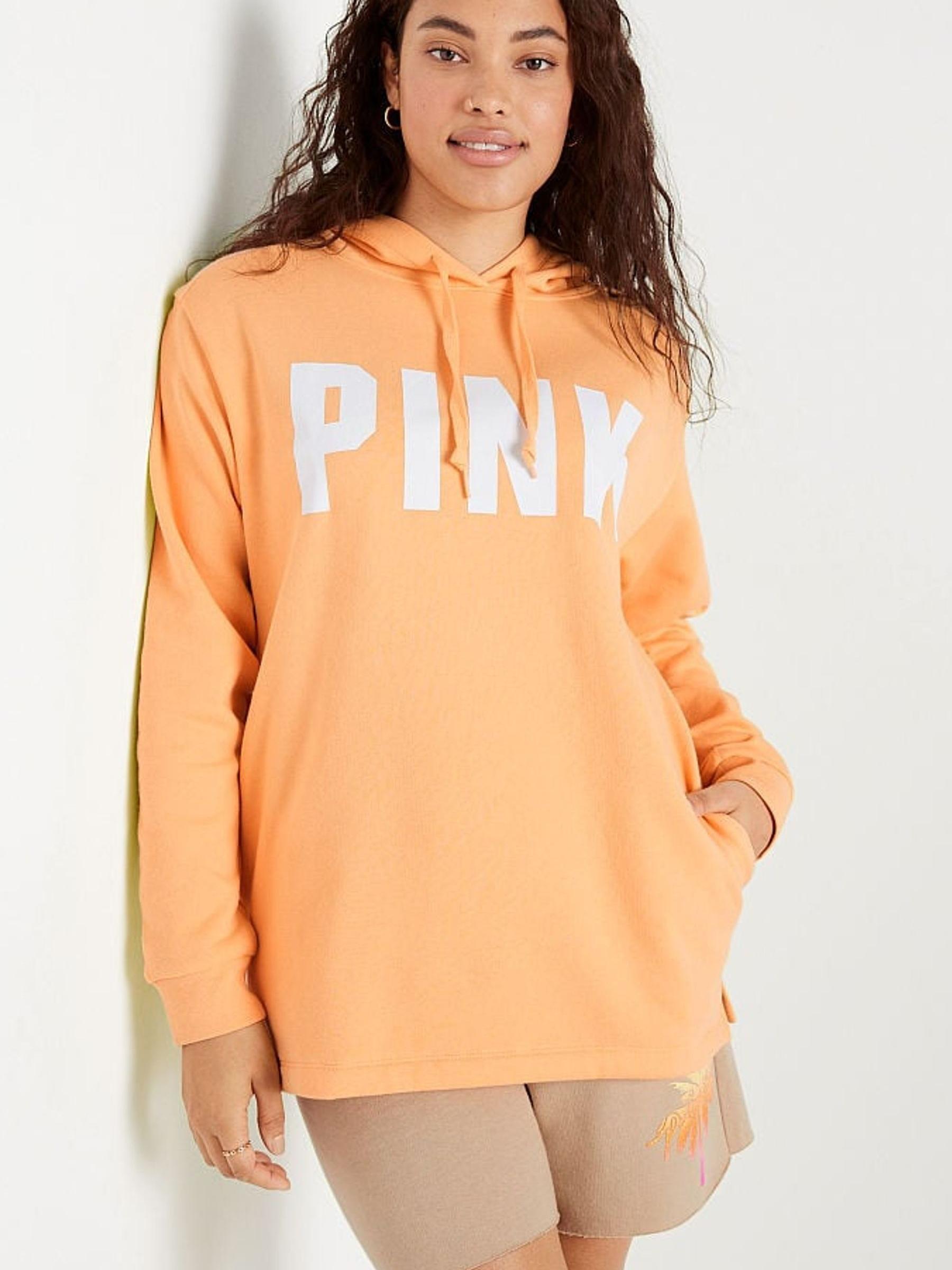 Light Orange Fleece Hoodie - Image 1 of 3