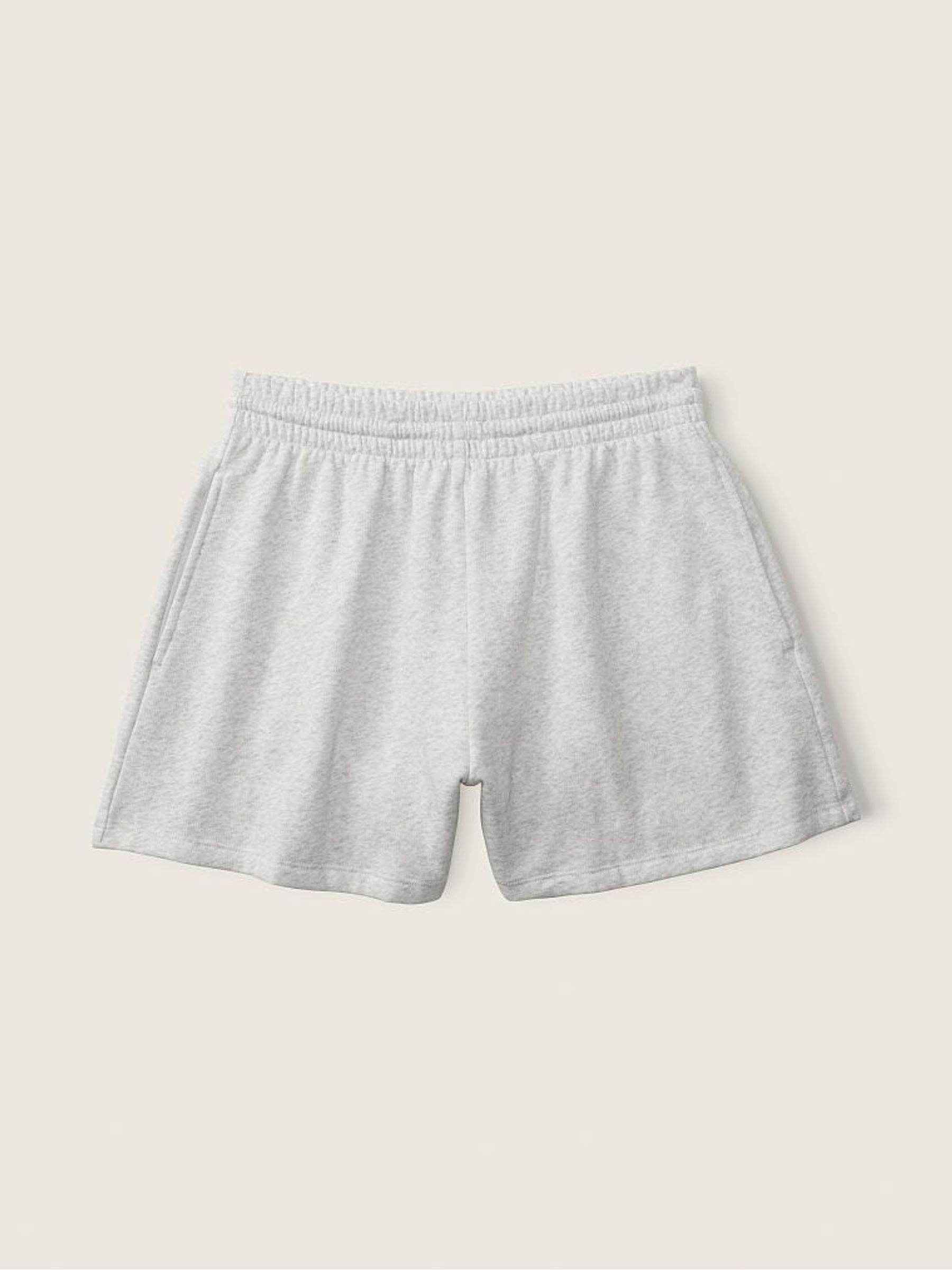 Heather Stone Grey Sans Logo Fleece Short - Image 1 of 3
