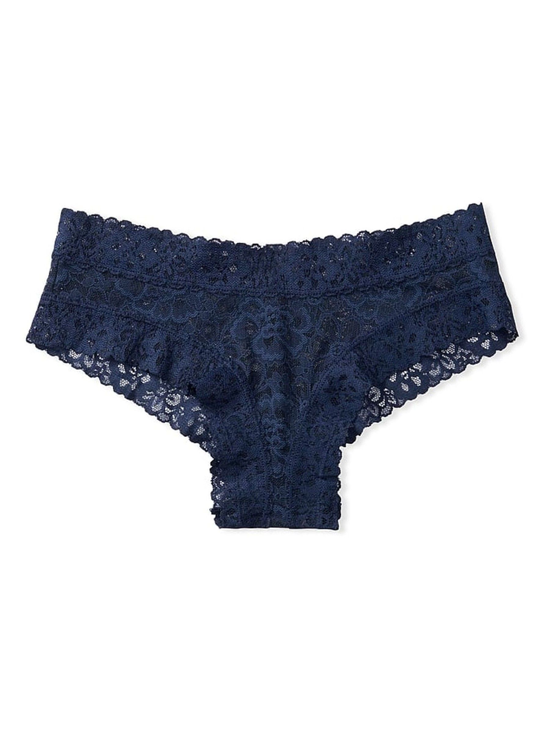 Noir Navy Blue Cheeky Knickers - Image 3 of 3