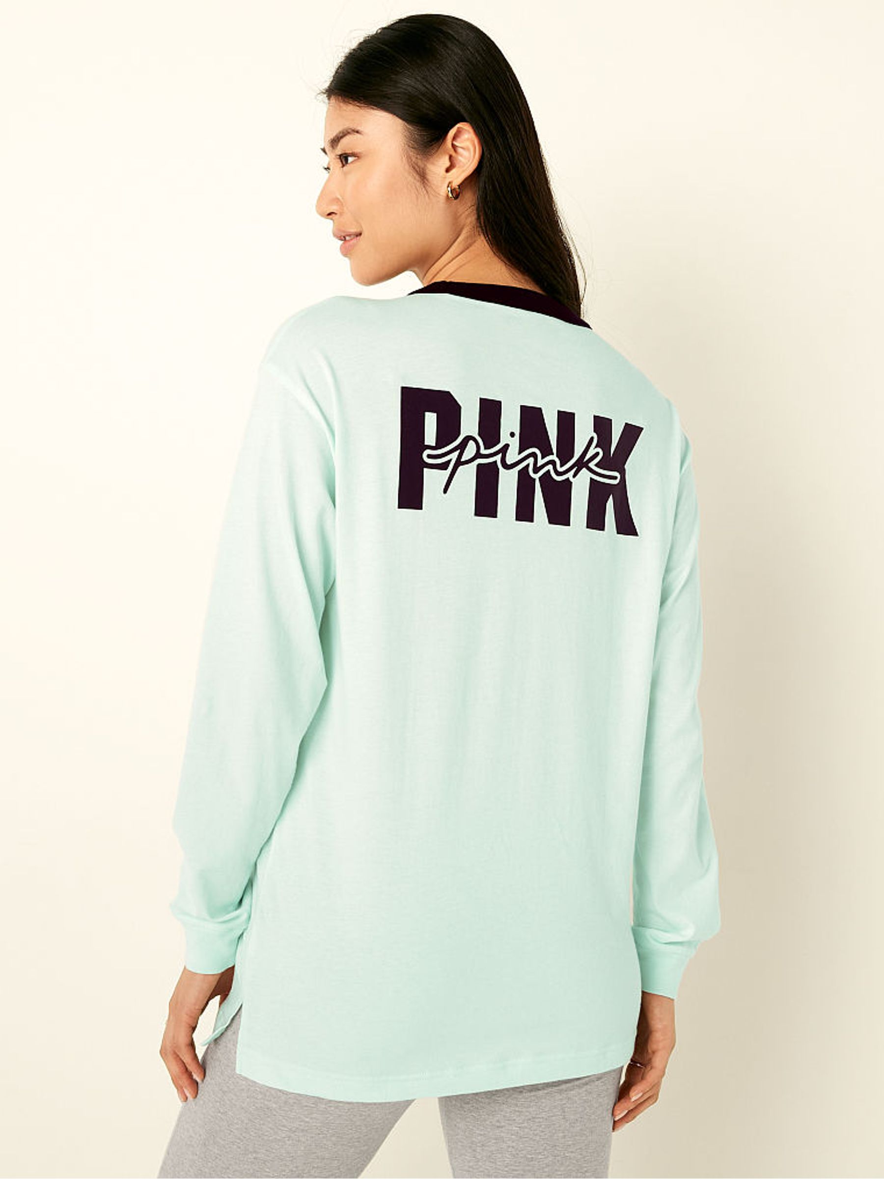 Spring Rain Green Long Sleeve T-Shirt - Image 2 of 5