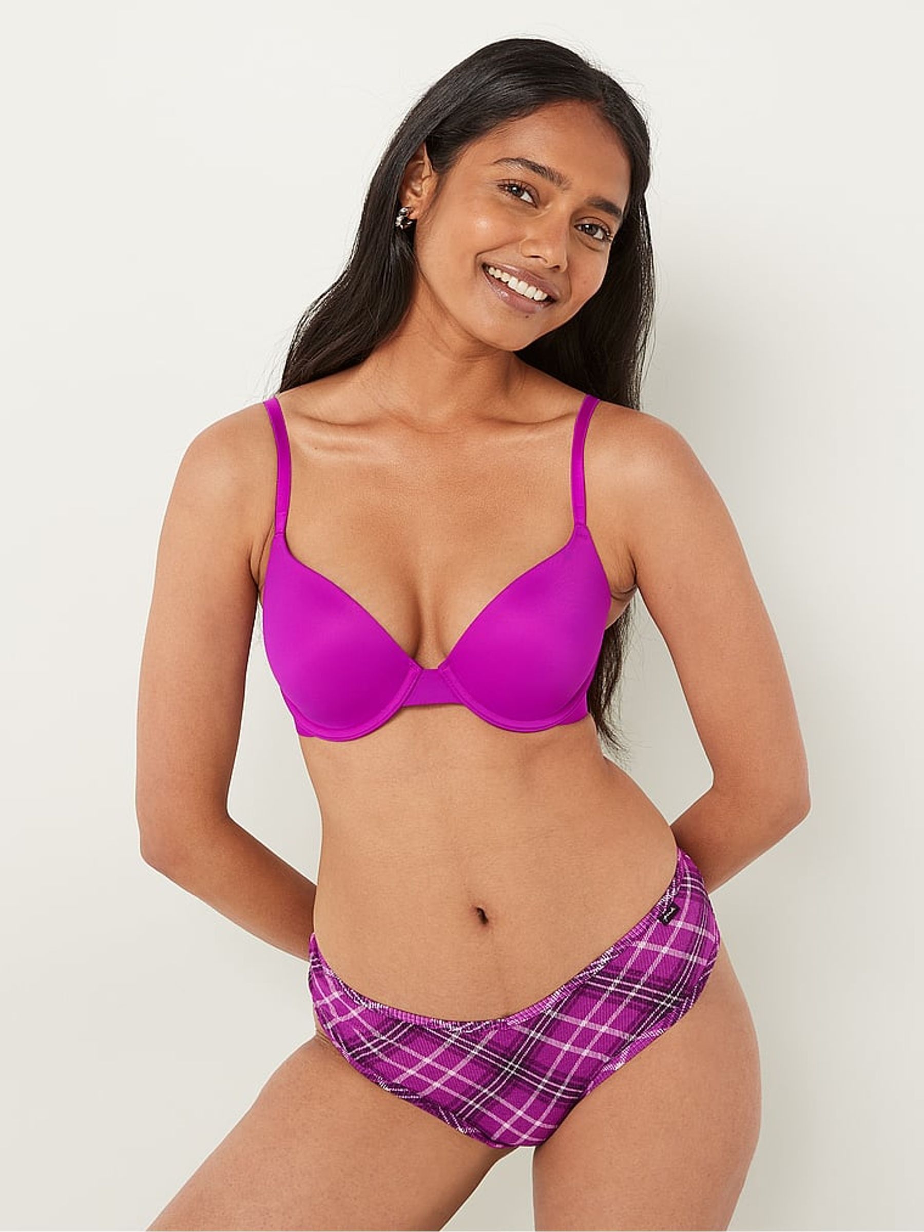 Red Pepper Smooth Lightly Lined T-Shirt Bra - Image 1 of 5